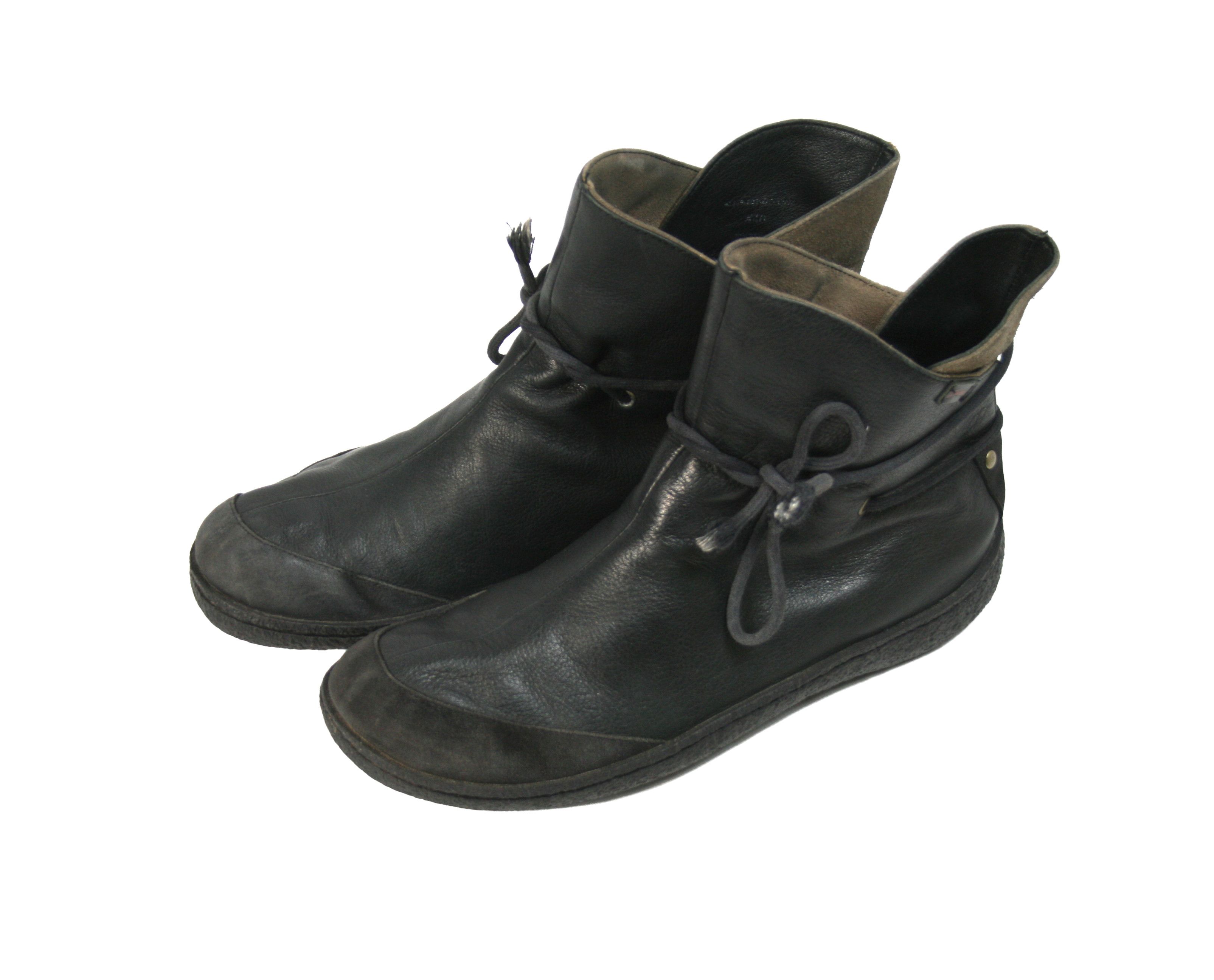Camper 00S Goblin Grunge Leather Low Boots Vintage Size US 10 / IT 40 - 3 Thumbnail