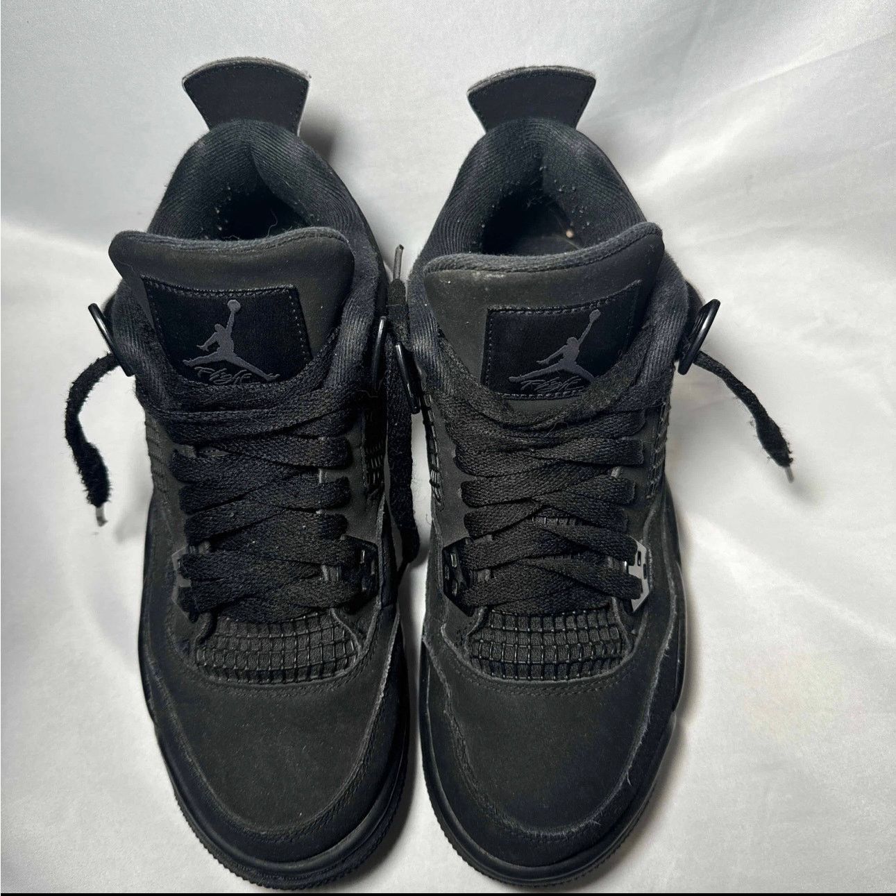 Jordan Brand × Nike Size 6 Nike Air Jordan 4 Retro GS Black Cat 2020 Men's Shoes Size US 6 / EU 39 - 4 Thumbnail