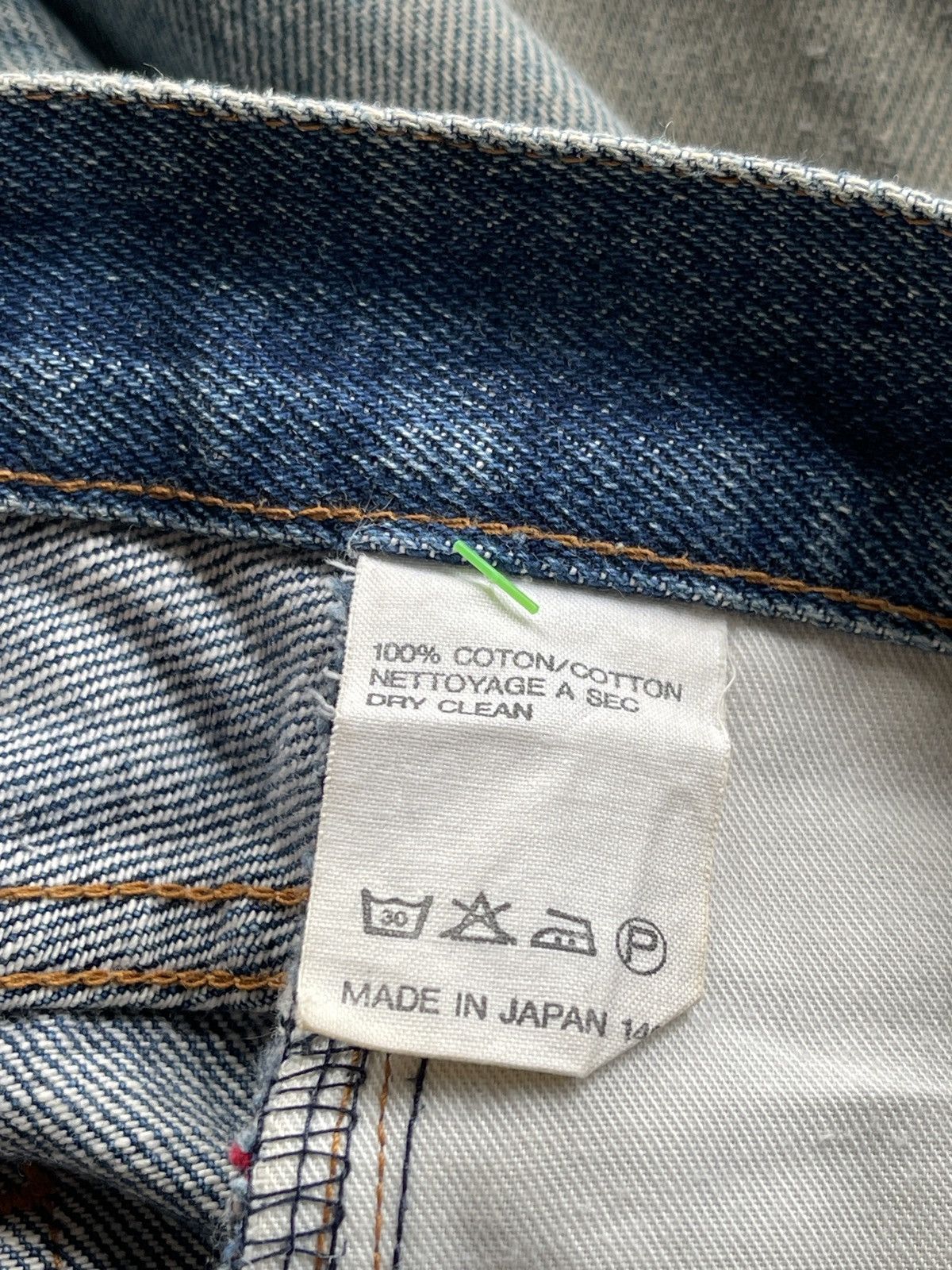 A.P.C. THRASHED❗️A.P.C DISTRESSED SELVEDGE DENIM Size US 28 / EU 44 - 15 Thumbnail