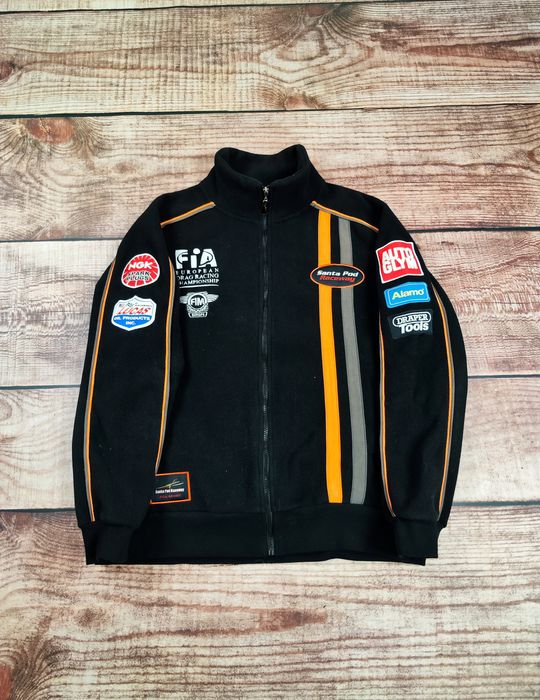 Vintage Vintage Racing fleece jacket 90s windbreaker moto motorcycle ...