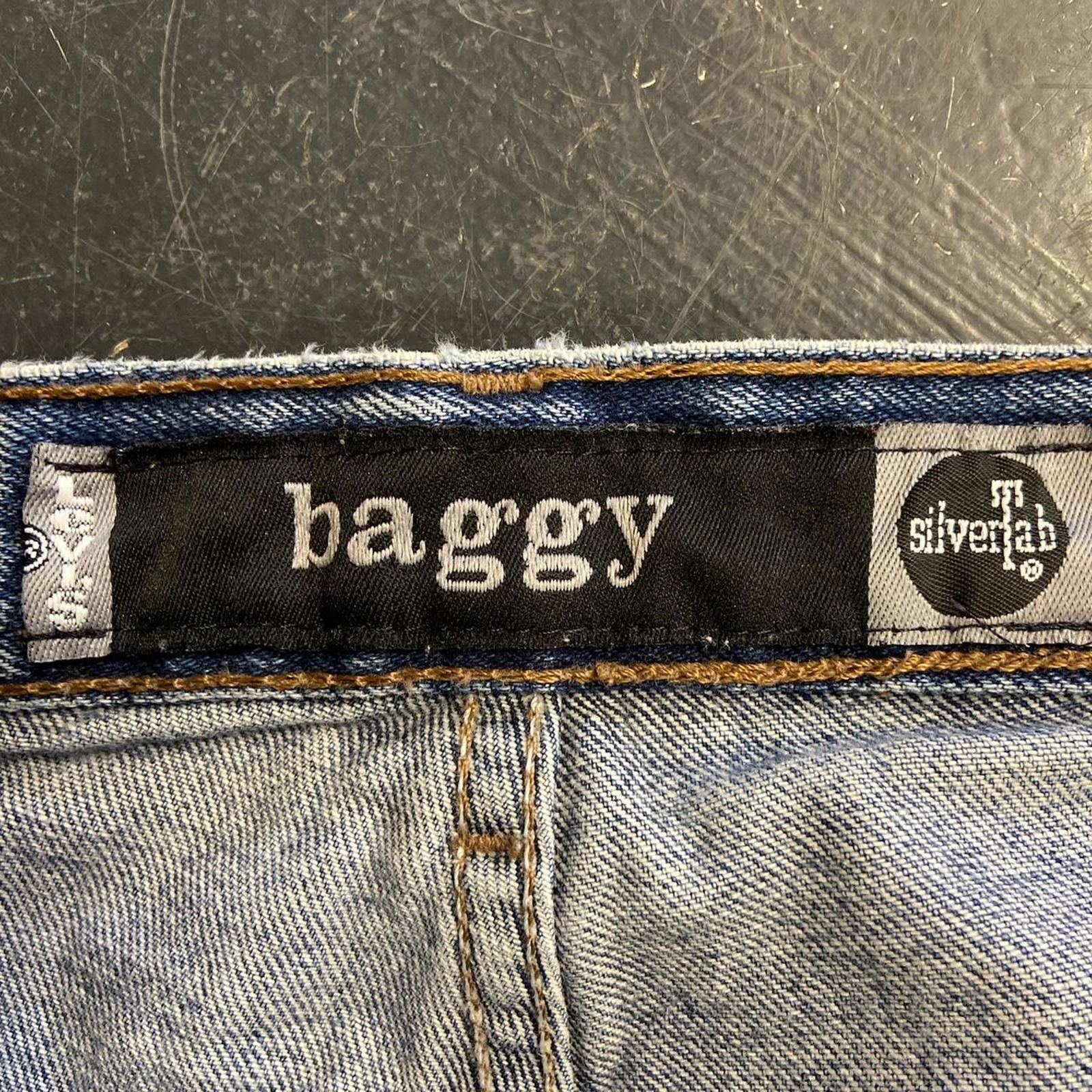 Levi's Vintage 90s Levi Baggy Silver Tab Jeans Size US 36 / EU 52 - 2 Thumbnail