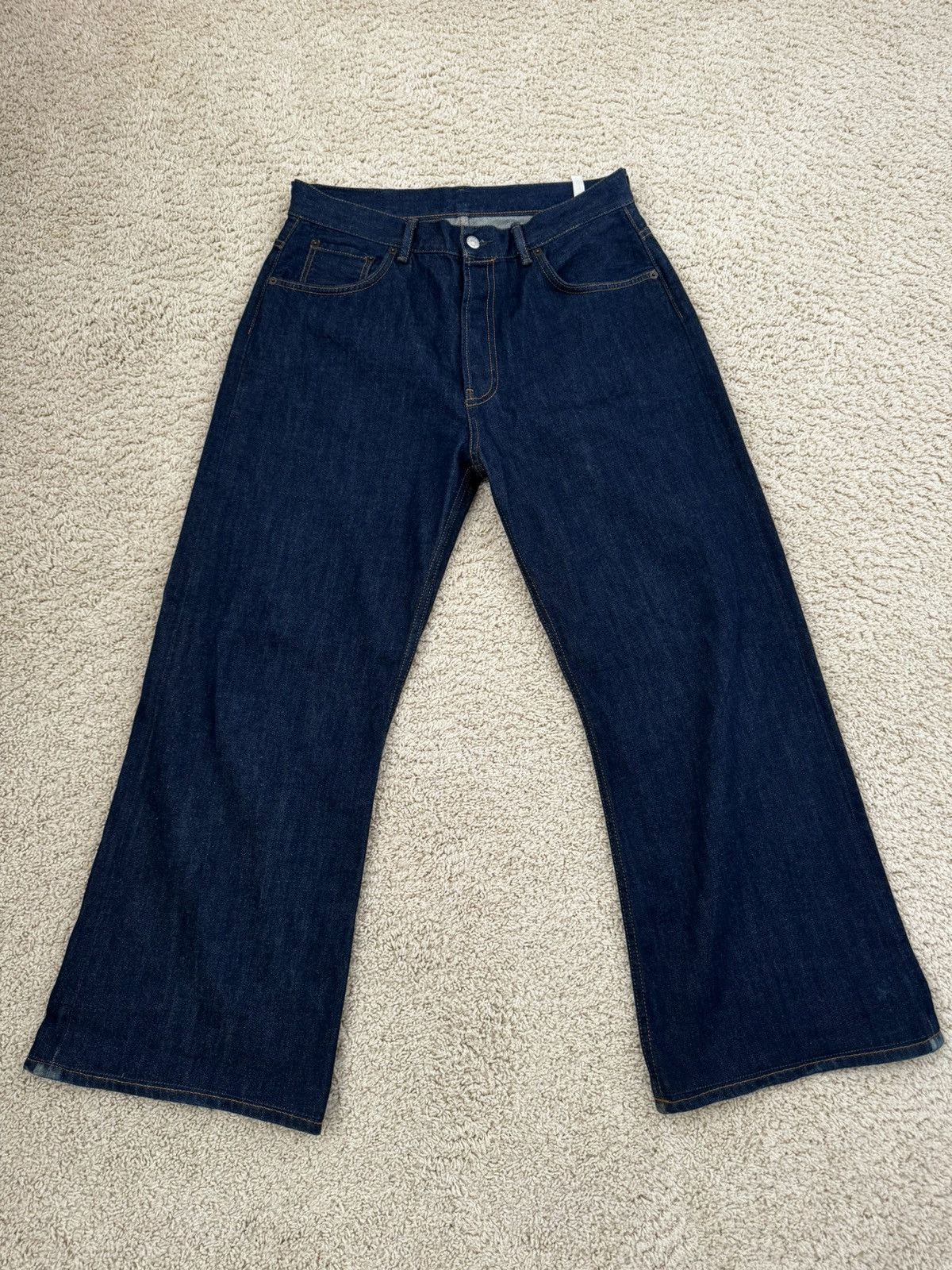 Acne Studios Acne Studios Straight Leg Indigo Denim Size US 32 / EU 48 - 1 Thumbnail