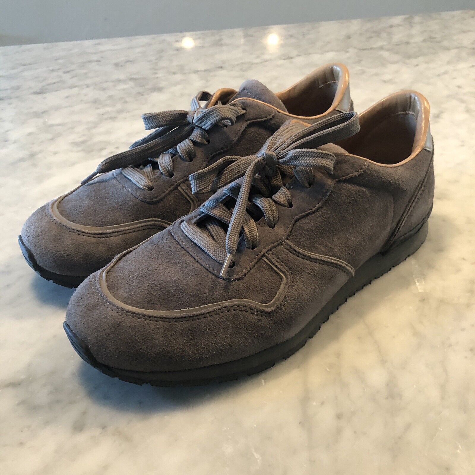 Tod's Tod’s Gray Suede Sneakers Size 7 Size US 7 / EU 40 - 4 Thumbnail