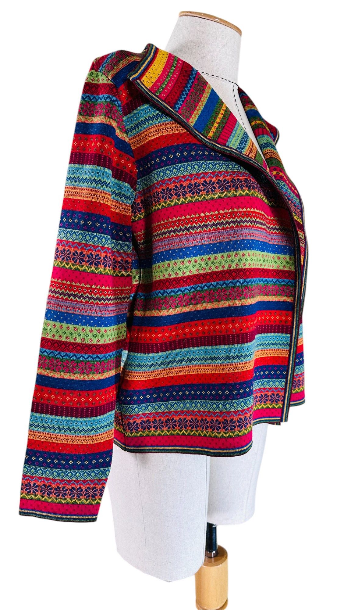 Other Invero wool cardigan colors striped Size S / US 4 / IT 40 - 2 Thumbnail
