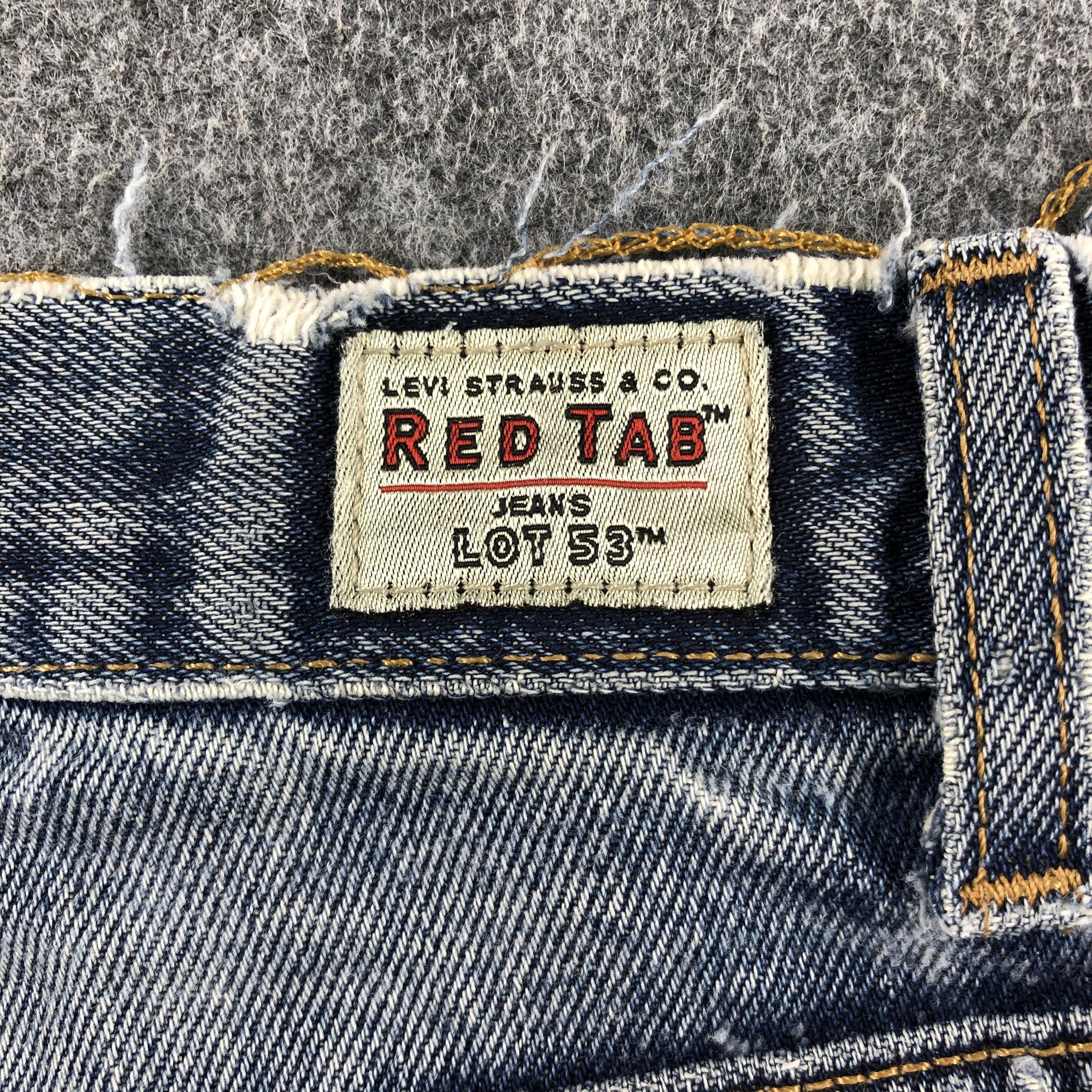 Levi's 90s Vintage Blue Wash Levis RedTab Jeans-J2348 Size US 35 - 5 Thumbnail