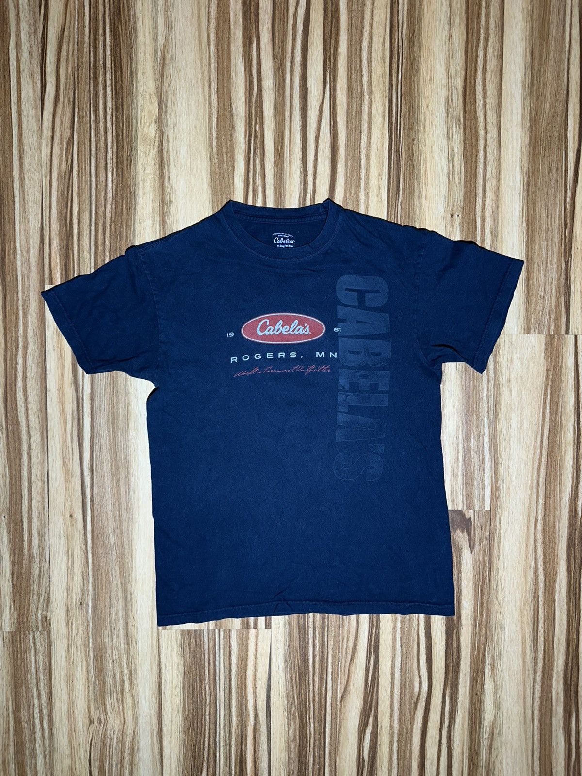 Cabelas Cabela's Dark Blue Graphic Tee for Men Size US M / EU 48-50 / 2 - 1 Thumbnail