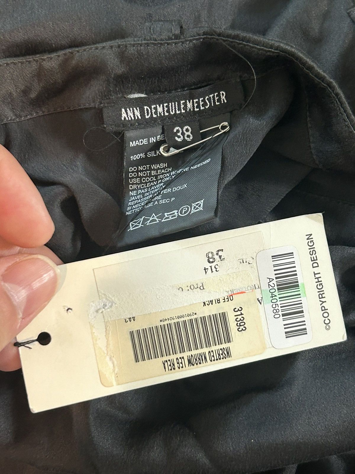 Ann Demeulemeester 00’s NWT Satin balloon pants Size 30" / US 8 / IT 44 - 6 Thumbnail