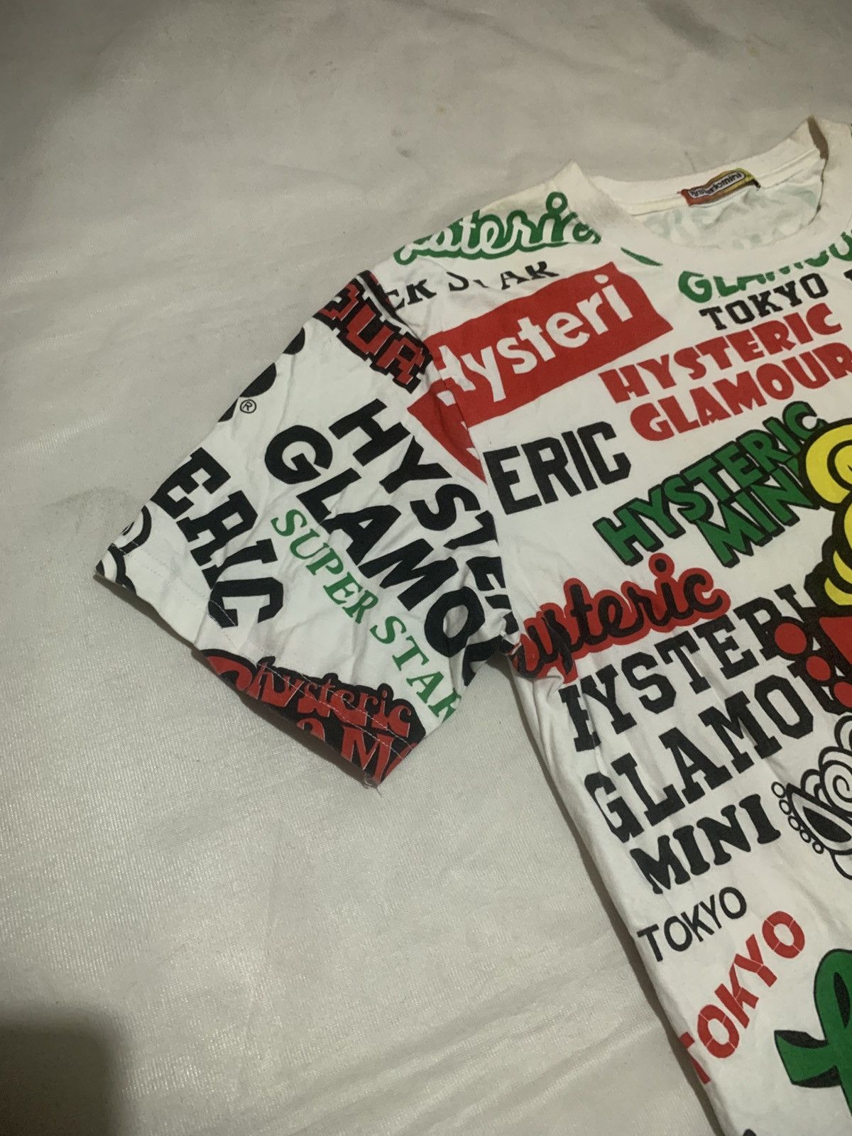 Hysteric Glamour Very Rare Aop Hysteric Glamour Logo Tee Shirt Size US M / EU 48-50 / 2 - 3 Thumbnail