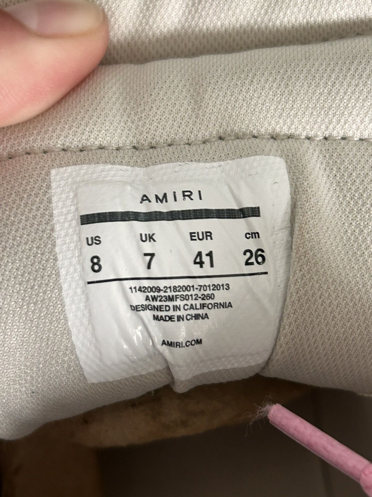 Amiri Amiri Skel-Top Sneakers Size US 8 / EU 41 - 2 Thumbnail