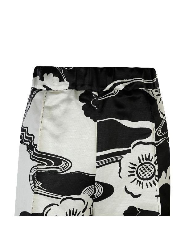 Jil Sander o1y1025 Sweatpant in Black/White Size 27" / US 4 / IT 40 - 3 Thumbnail