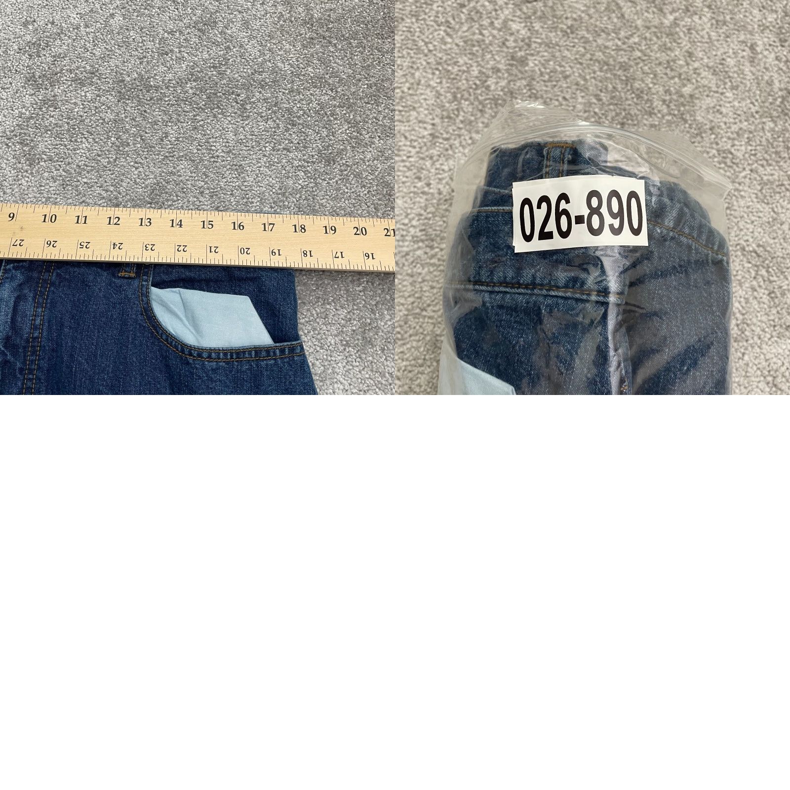 Eddie Bauer Eddie Bauer Jeans Womens 16 Denim Straight Leg High Rise 36x31 Blue Dark Wash Size 38" / US 16 / IT 52 - 10 Thumbnail