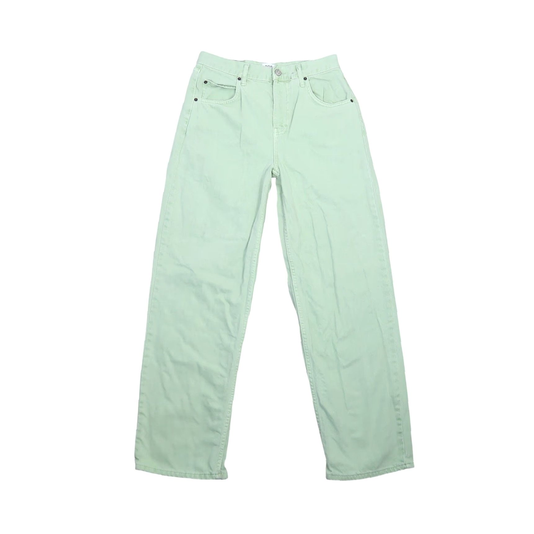 Bdg BDG Urban Outfitters light green boyfriend high rise baggy jeans 29 Womens Jeans Size 29" - 2 Thumbnail