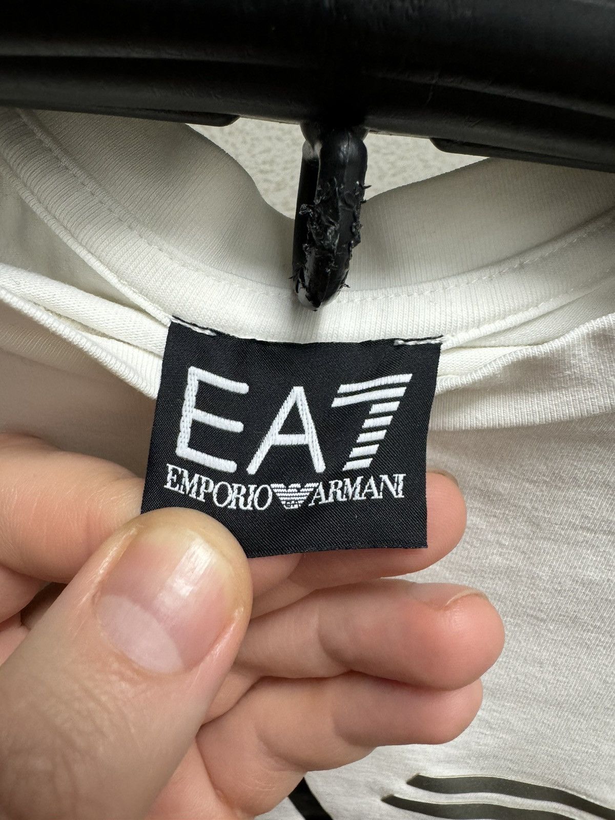 Emporio Armani Emporio Armani white t-shirt M sz Size US M / EU 48-50 / 2 - 6 Thumbnail