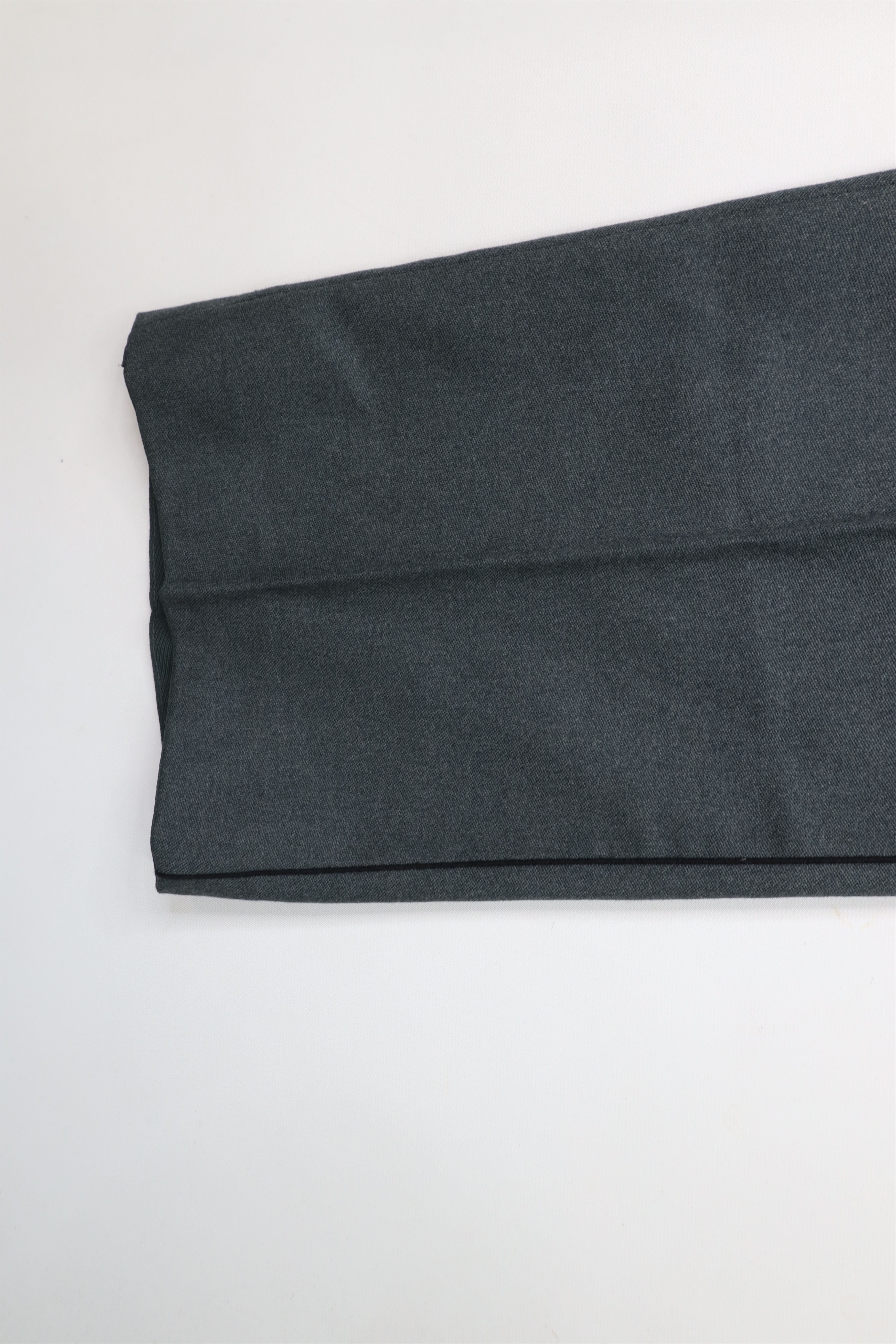 Vintage Vintage 80s Military Wool Button Fly Wide Leg Pants Green Size US 34 / EU 50 - 5 Thumbnail