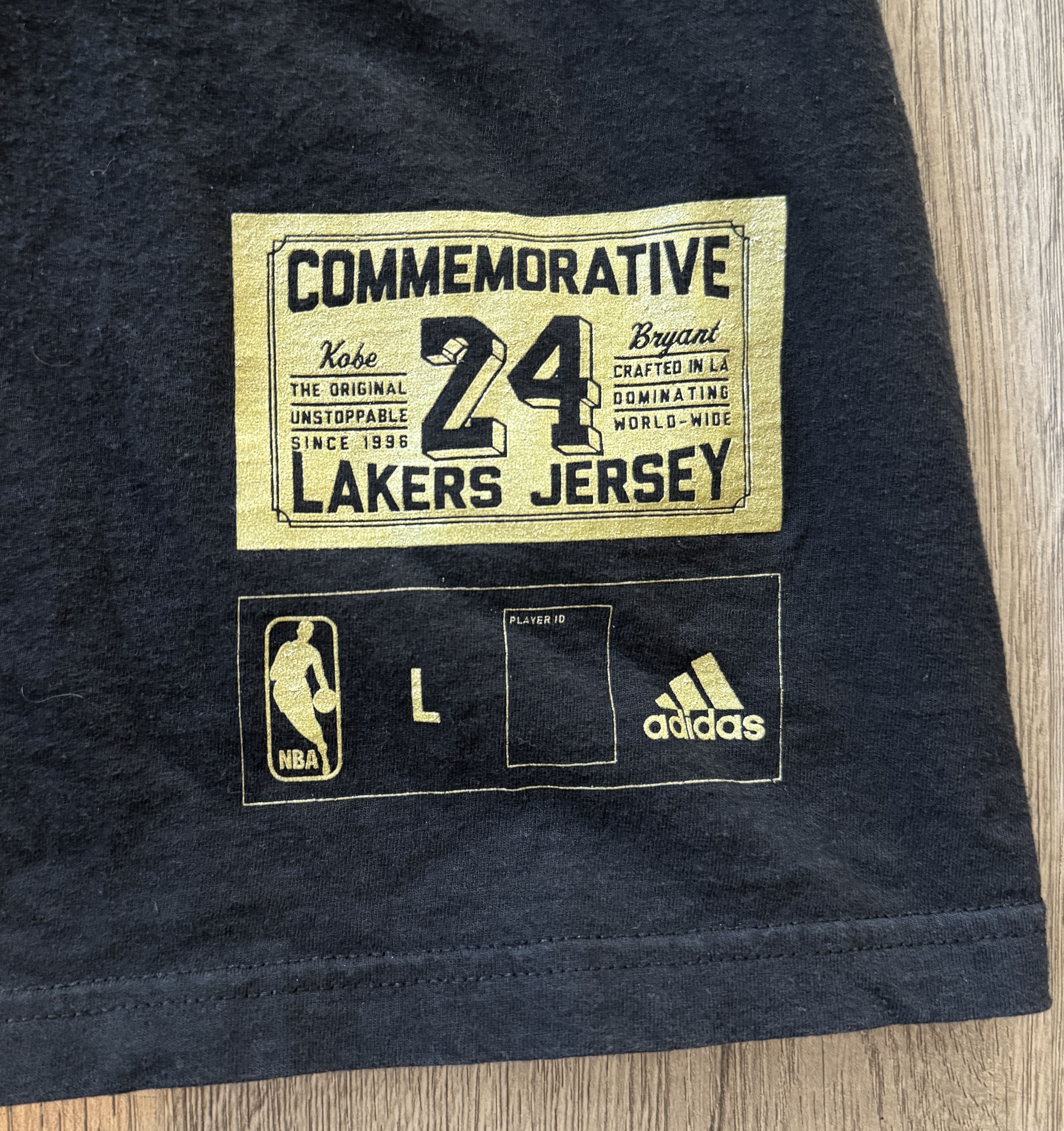 Adidas Kobe Bryant Last Game Black Mamba 24 Tee M Size US M / EU 48-50 / 2 - 3 Thumbnail