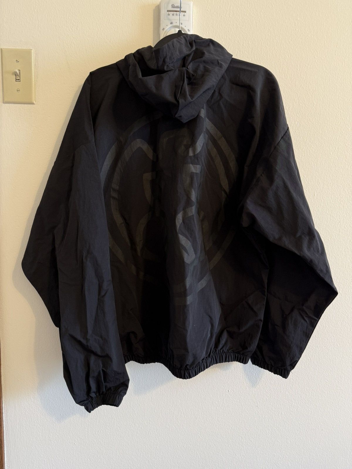 Gosha Rubchinskiy Yeezy WB-01 Windbreaker Jacket Black YZY Gosha