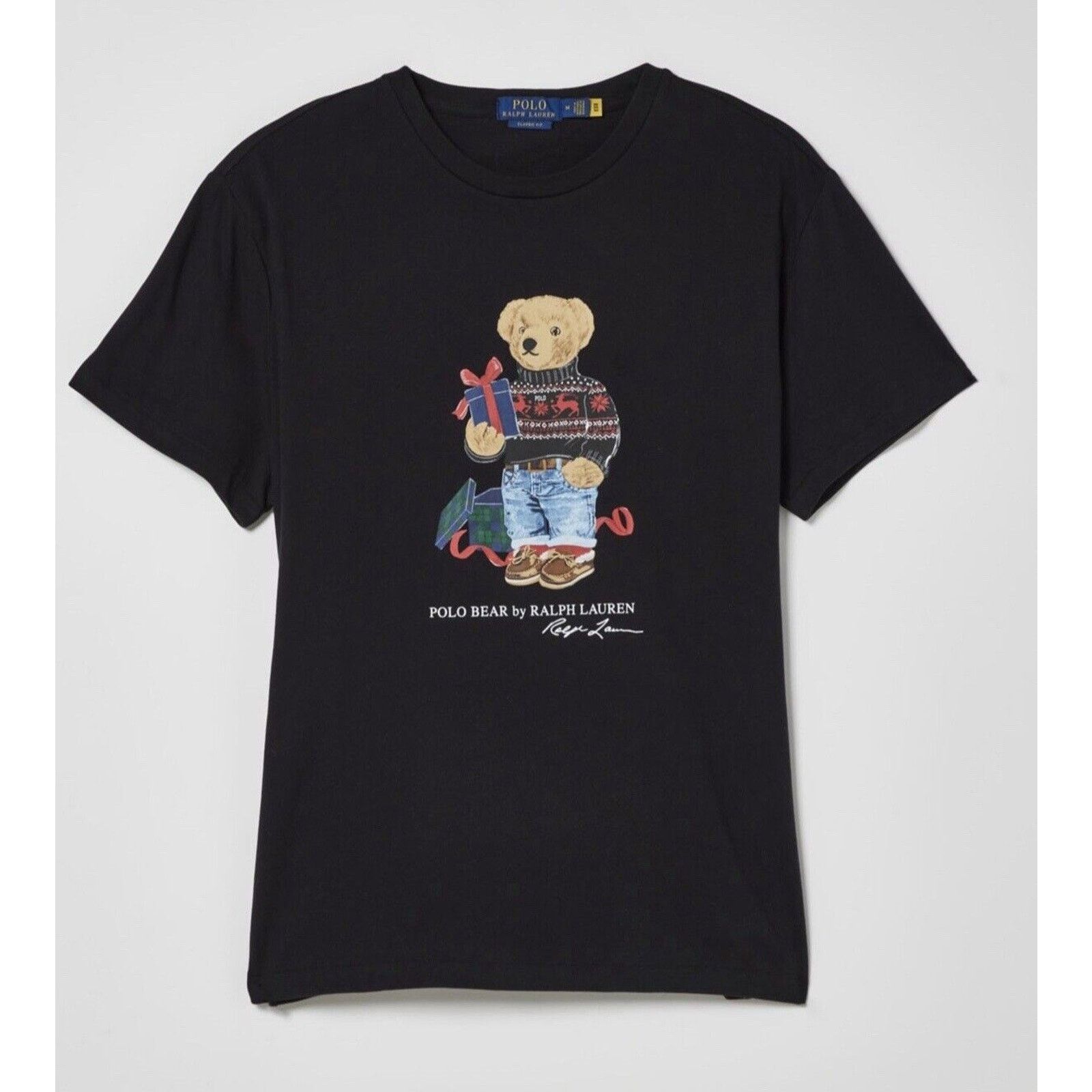 Polo Ralph Lauren Polo Ralph Lauren Polo Bear T-Shirt Men Large Black Graphic Size US L / EU 52-54 / 3 - 1 Thumbnail