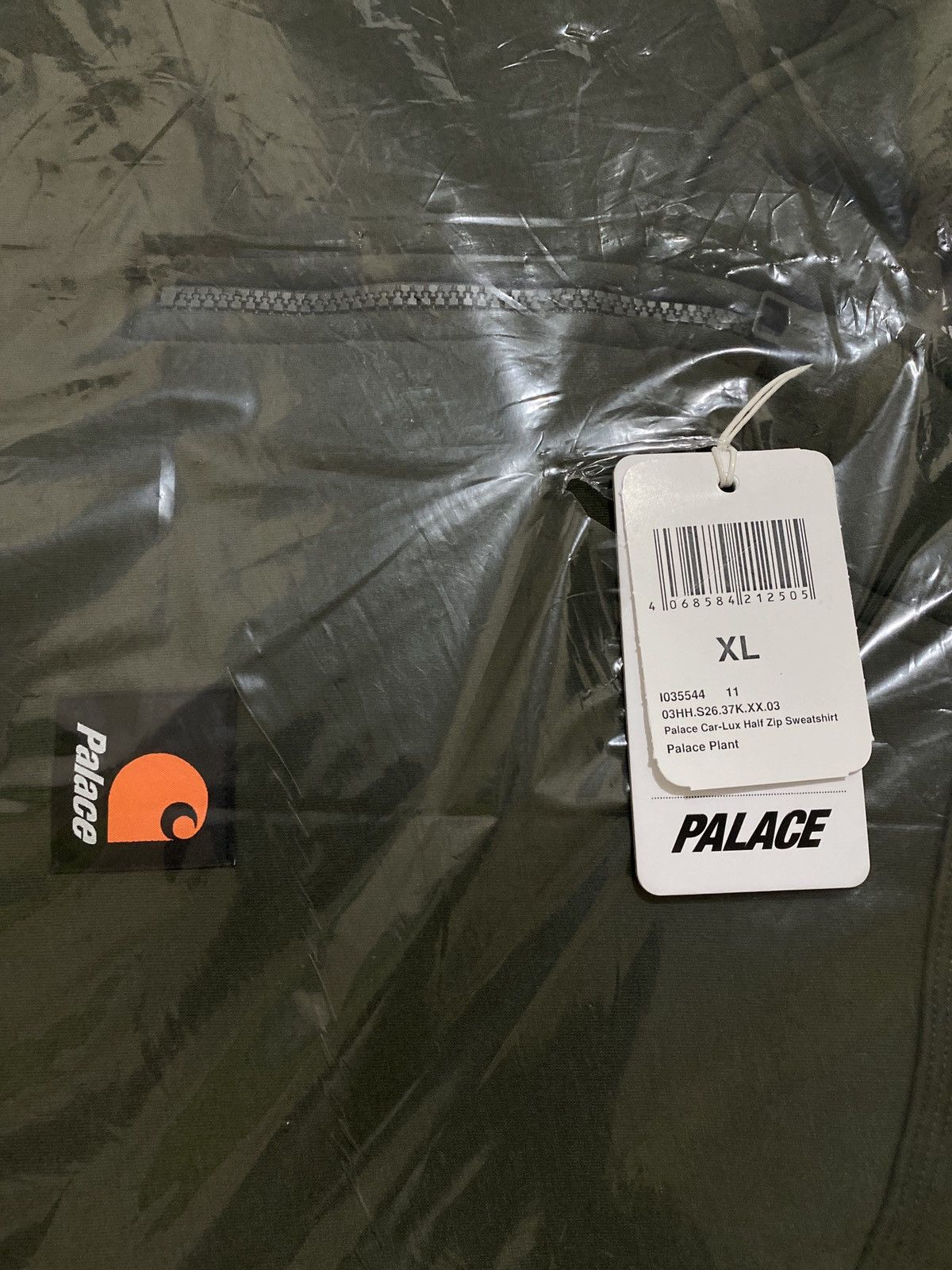 Carhartt × Palace Palace Carhartt WIP Carlux 1/2 Zip Sweatshirt Size US XL / EU 56 / 4 - 4 Thumbnail