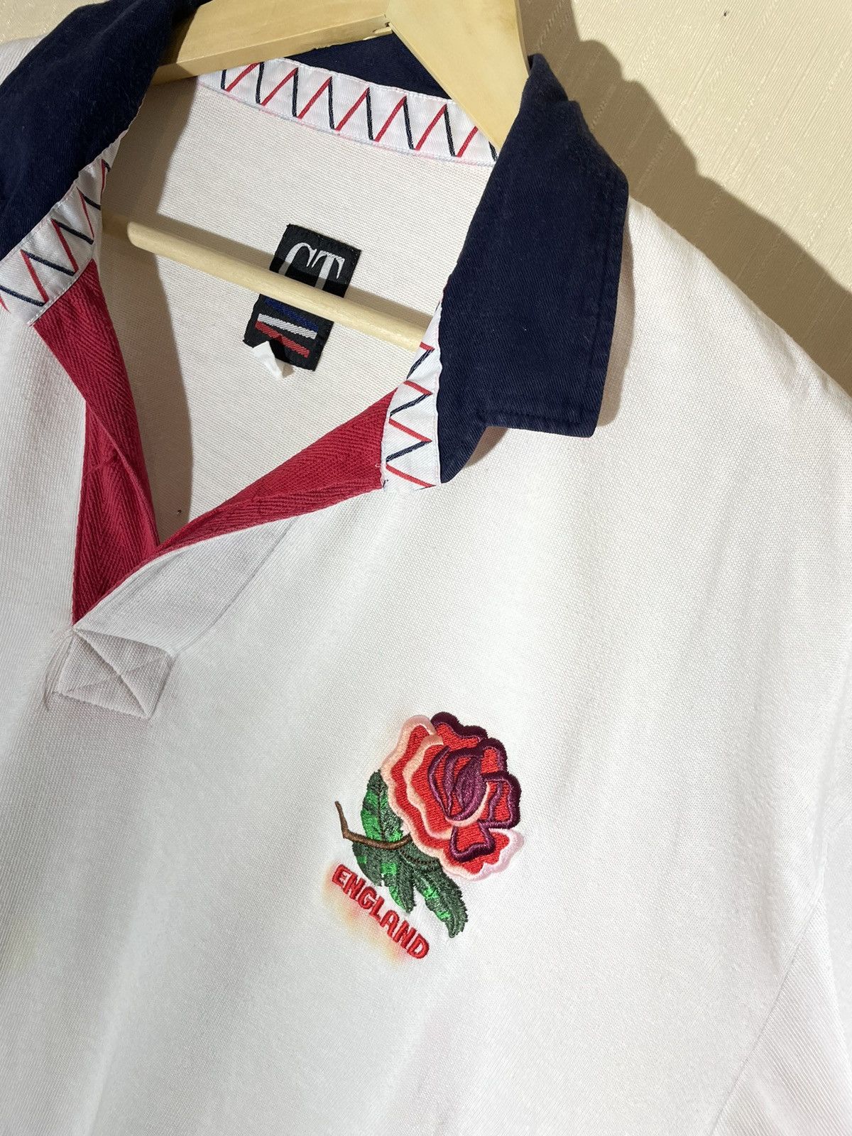 Vintage England Rugby Union World Cup 1995 vintage jersey Size US L / EU 52-54 / 3 - 6 Thumbnail