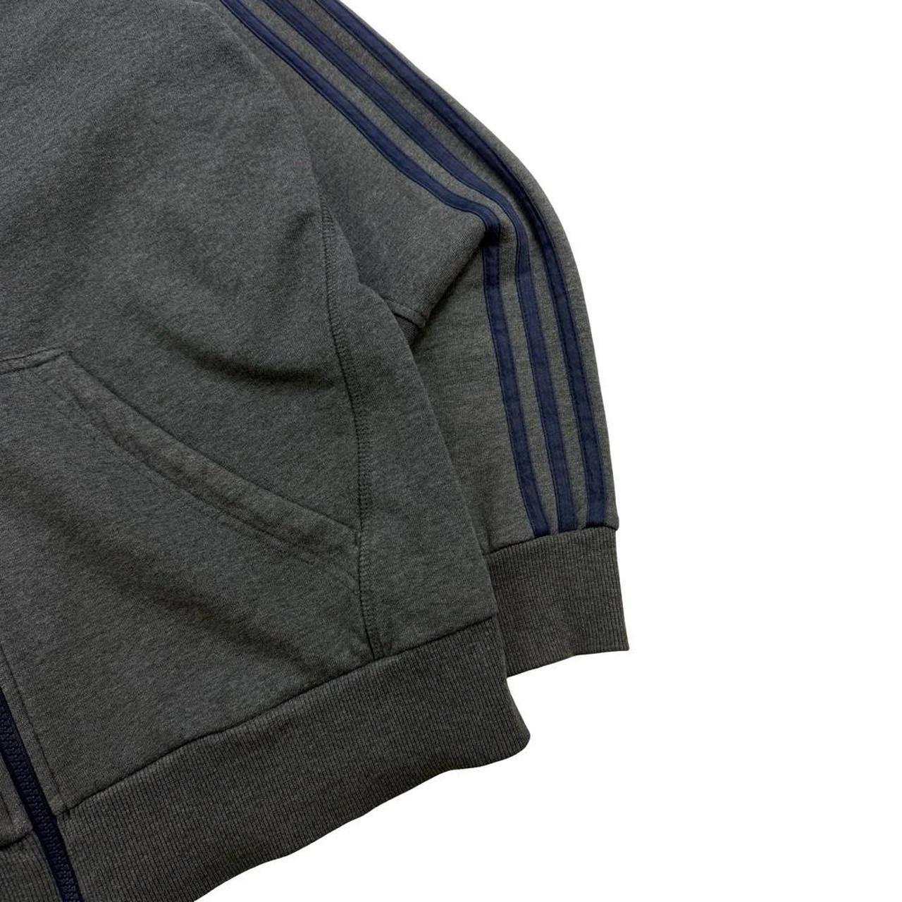 Adidas Adidas Performance Essentials 3 Stripe Zip Up Hoodie Medium Size US M / EU 48-50 / 2 - 3 Thumbnail
