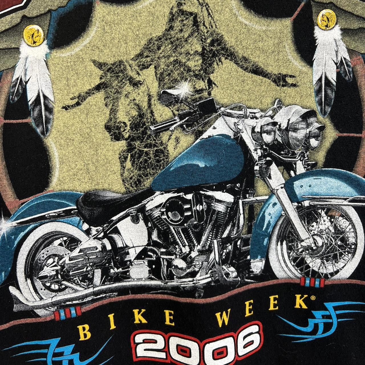 Designer Sturgis 66th Anniversary Bike Week 2006 Black T-Shirt Size US L / EU 52-54 / 3 - 3 Thumbnail