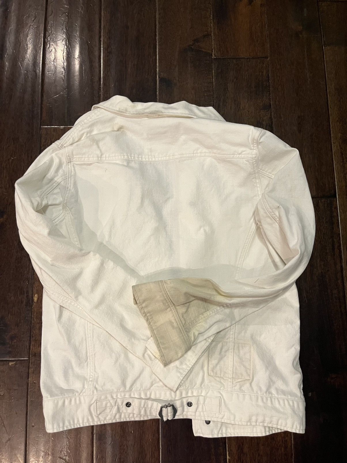 G-Star G-Star RAW White Denim Jacket Size US M / EU 48-50 / 2 - 6 Thumbnail