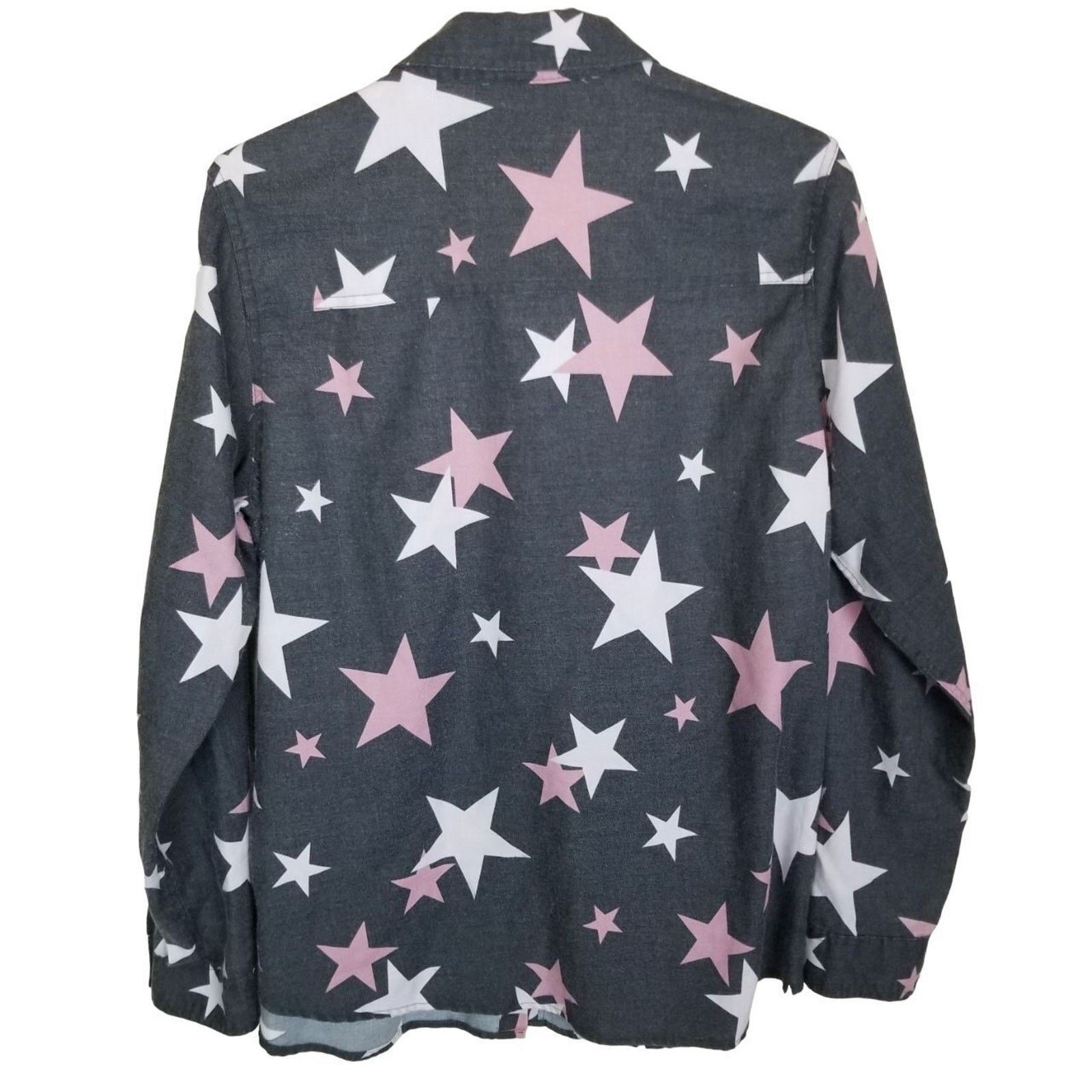 Torrid Torrid Women Star Print Button Top Plus Sz 0X Casual Galaxy Size XL / US 12-14 / IT 48-50 - 9 Thumbnail