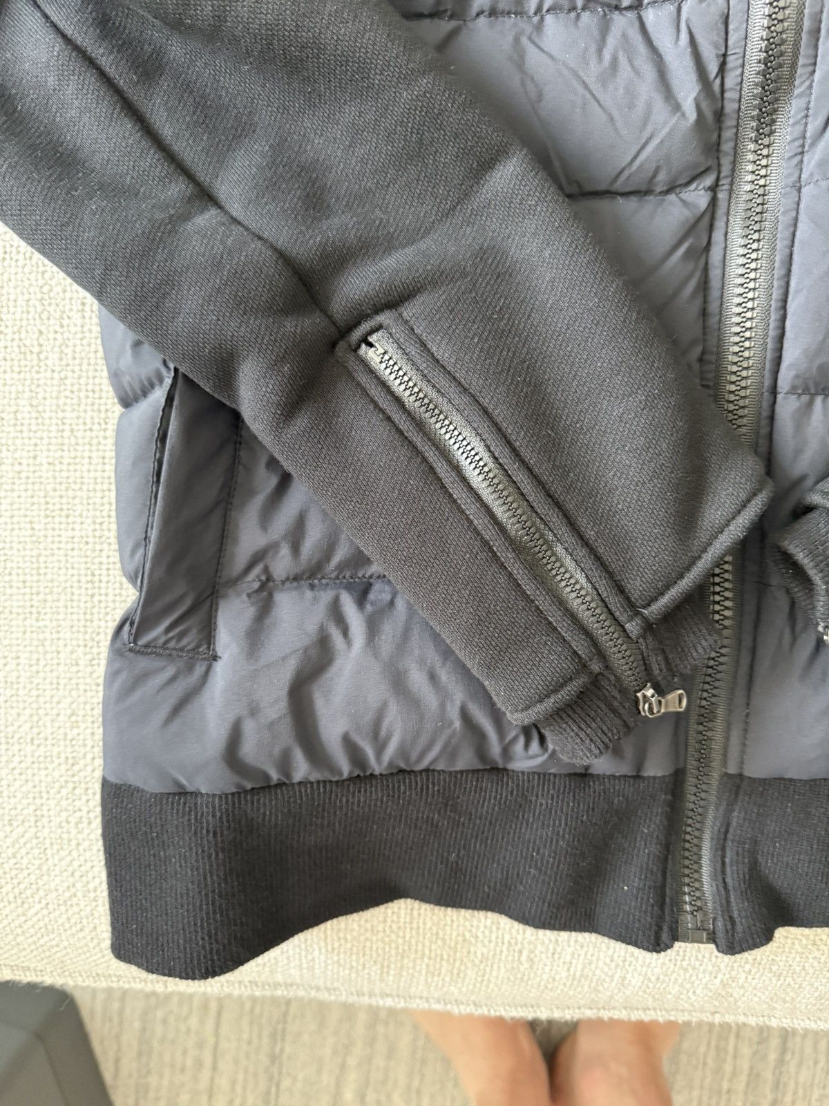 James Perse James Perse Y/Osemite Hybrid Down Hoodie — Black | Size 2 M Size US M / EU 48-50 / 2 - 2 Thumbnail