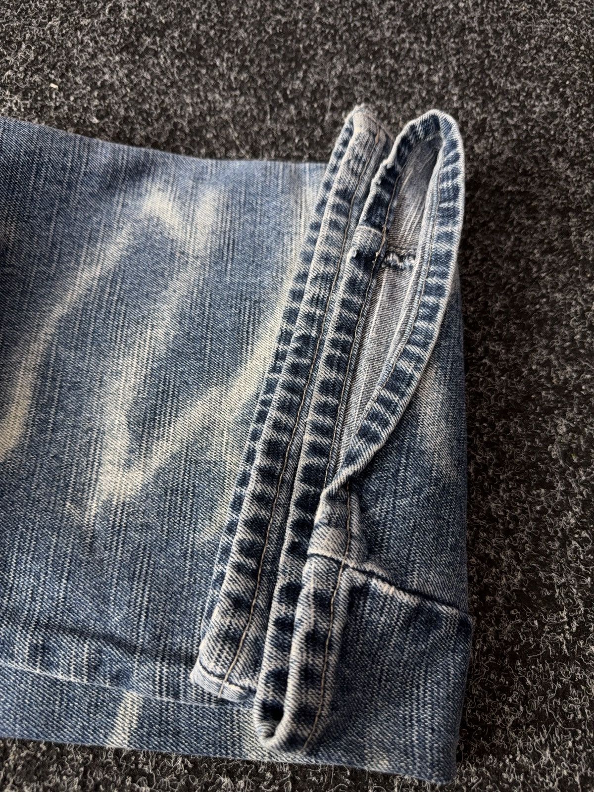 Japanese Brand Y2K Chilli Pepper Archive Flare Jeans Acid Wash Y2K Bootcut Size 30" / US 8 / IT 44 - 5 Thumbnail