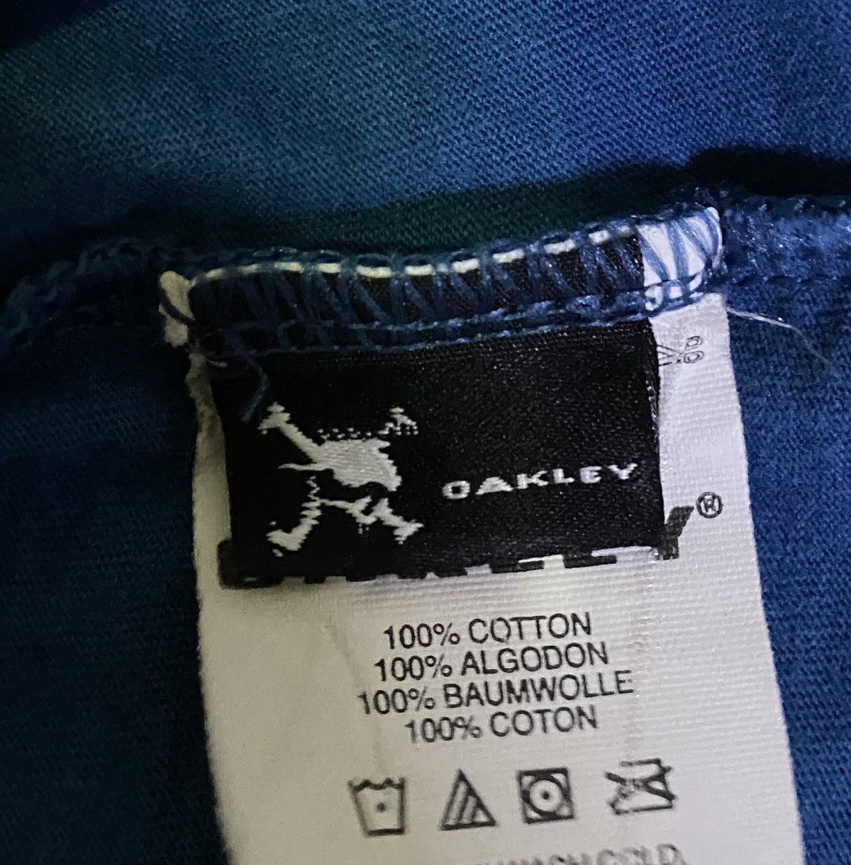 Oakley OAKLEY Spell Out Design Style T-Shirt Size US M / EU 48-50 / 2 - 7 Thumbnail