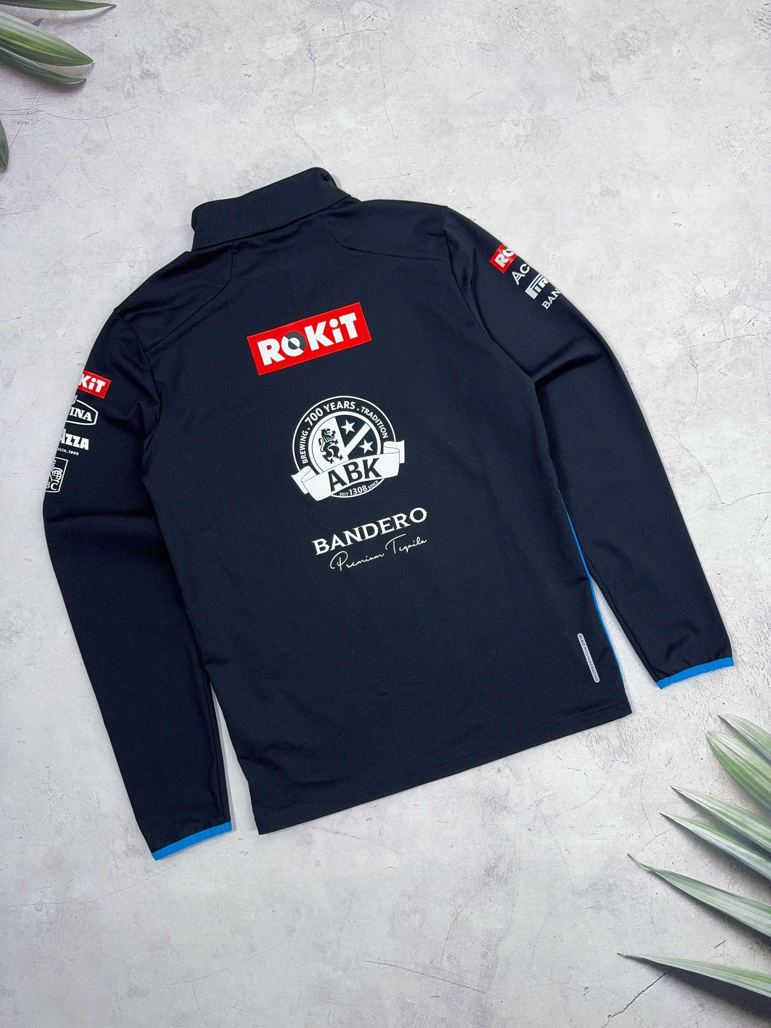 Formula 1 Williams Racing Rokit 1/4 zip Sweatshirt F1 2020 Size US S / EU 44-46 / 1 - 17 Thumbnail
