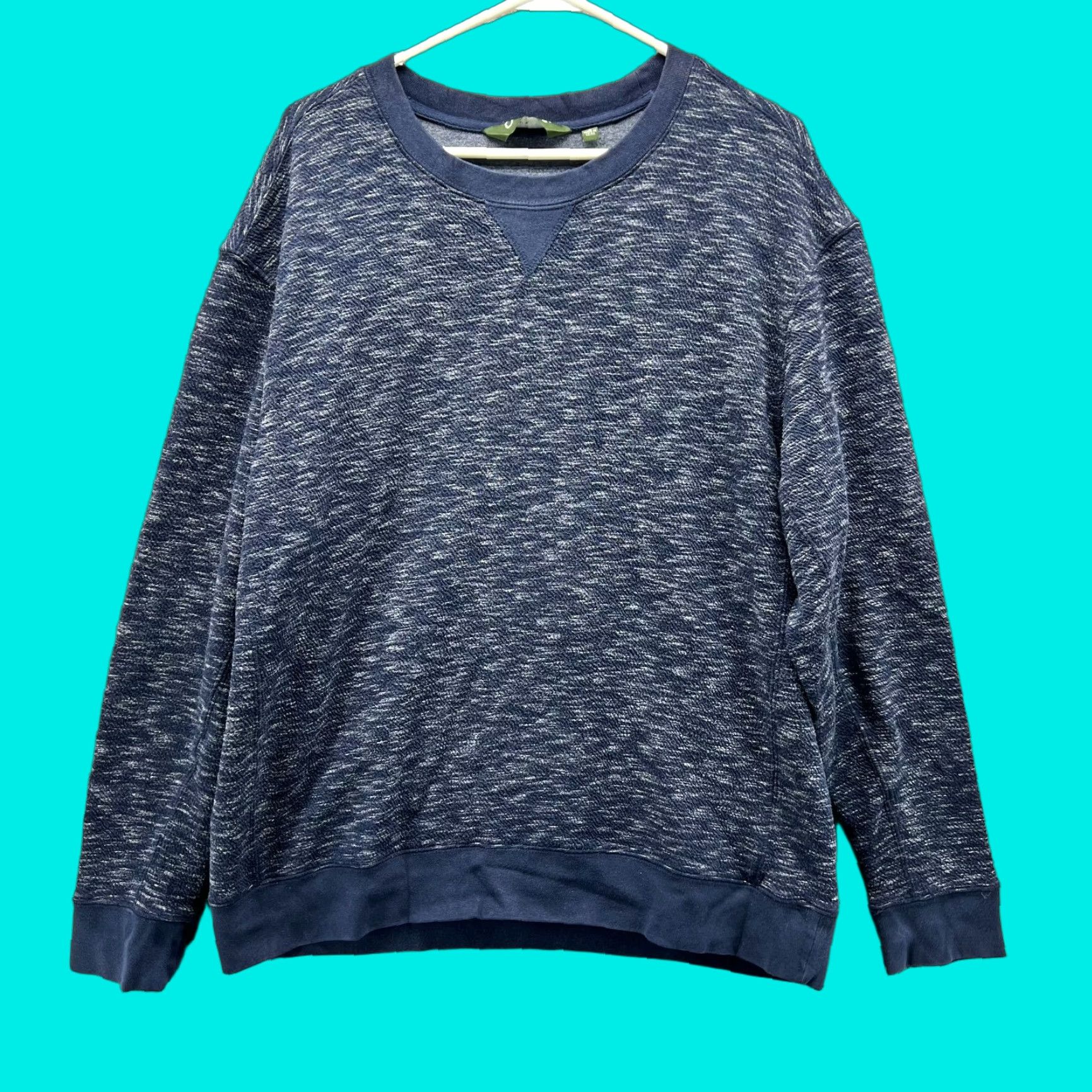 Orvis VINTAGE Orvis Sweater Mens Medium Blue Navy Fleece Crewneck Pullover Cotton Shirt Size US M / EU 48-50 / 2 - 1 Thumbnail