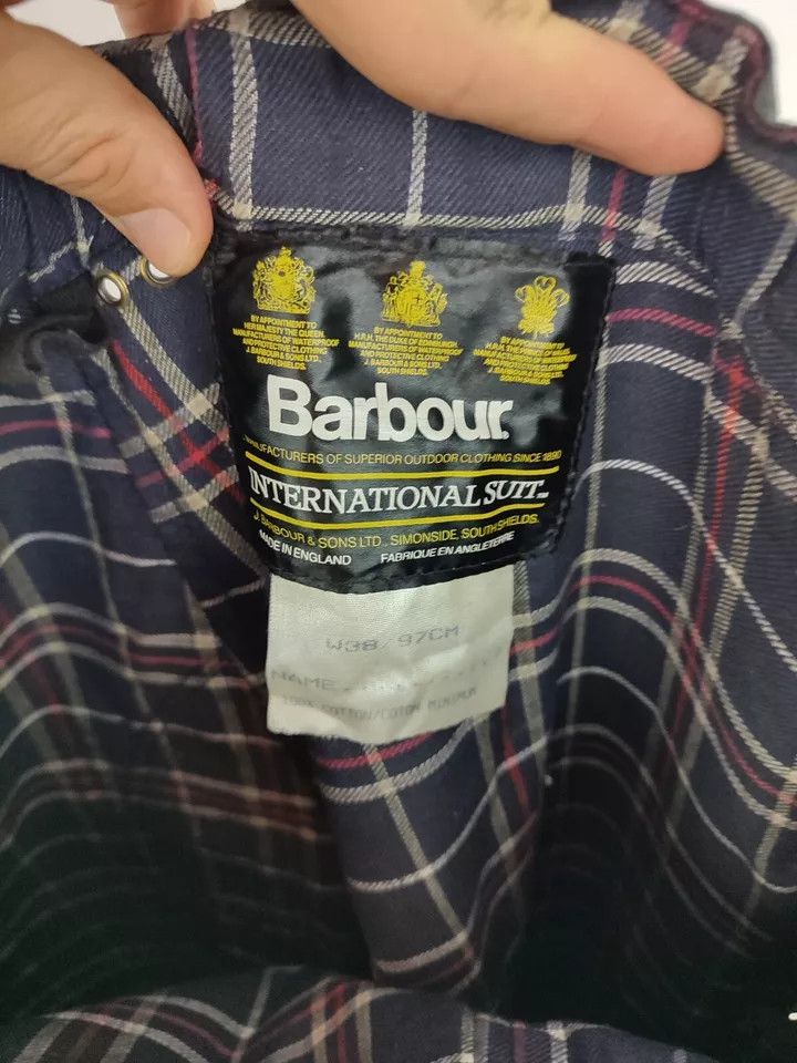 Barbour RARE Men's Motorcycle BARBOUR A8 INTERNATIONAL 1 Size US 38 / EU 54 - 2 Thumbnail