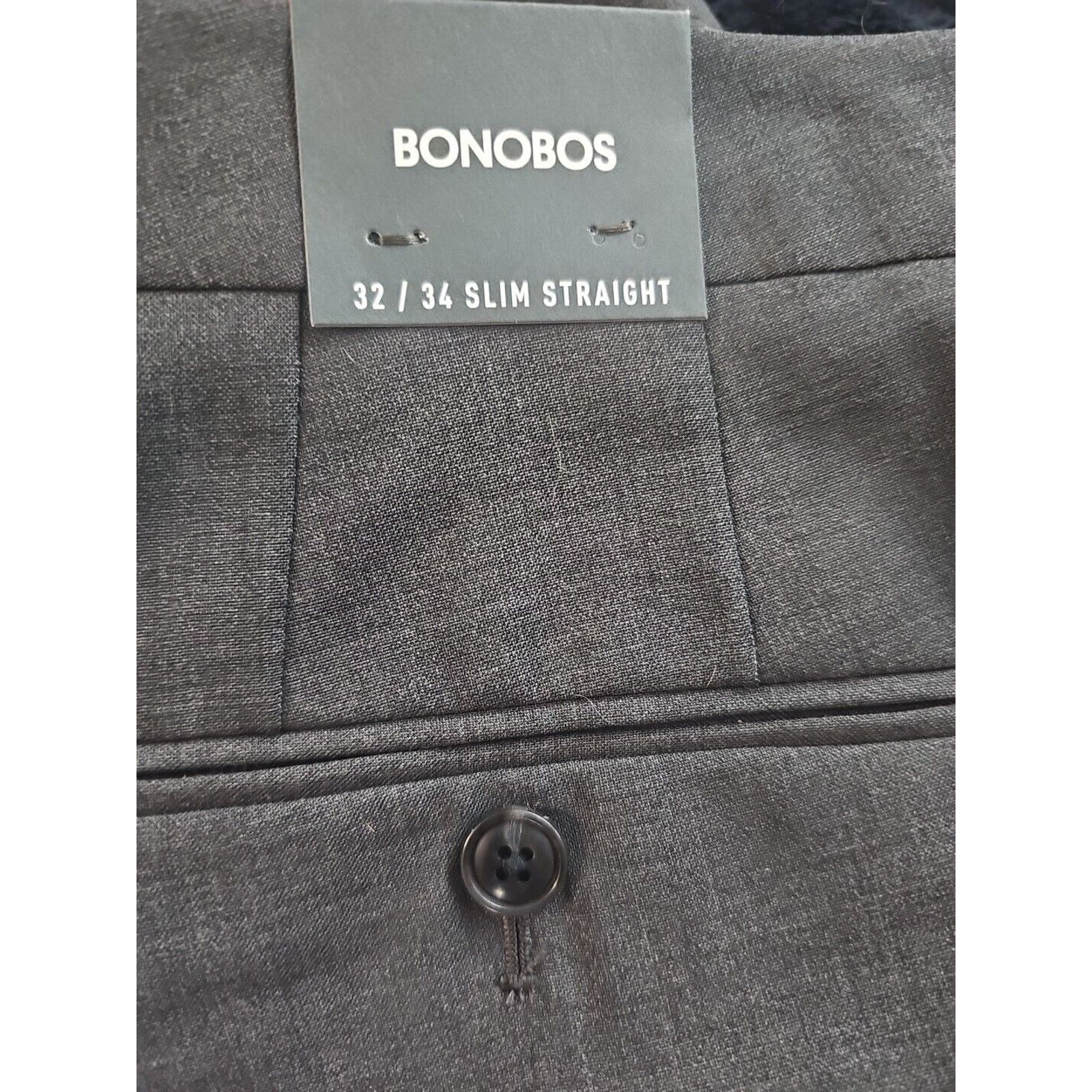 Bonobos NWT 32x34 Bonobos Workday Wools Slacks - Charcoal Size US 32 / EU 48 - 7 Thumbnail