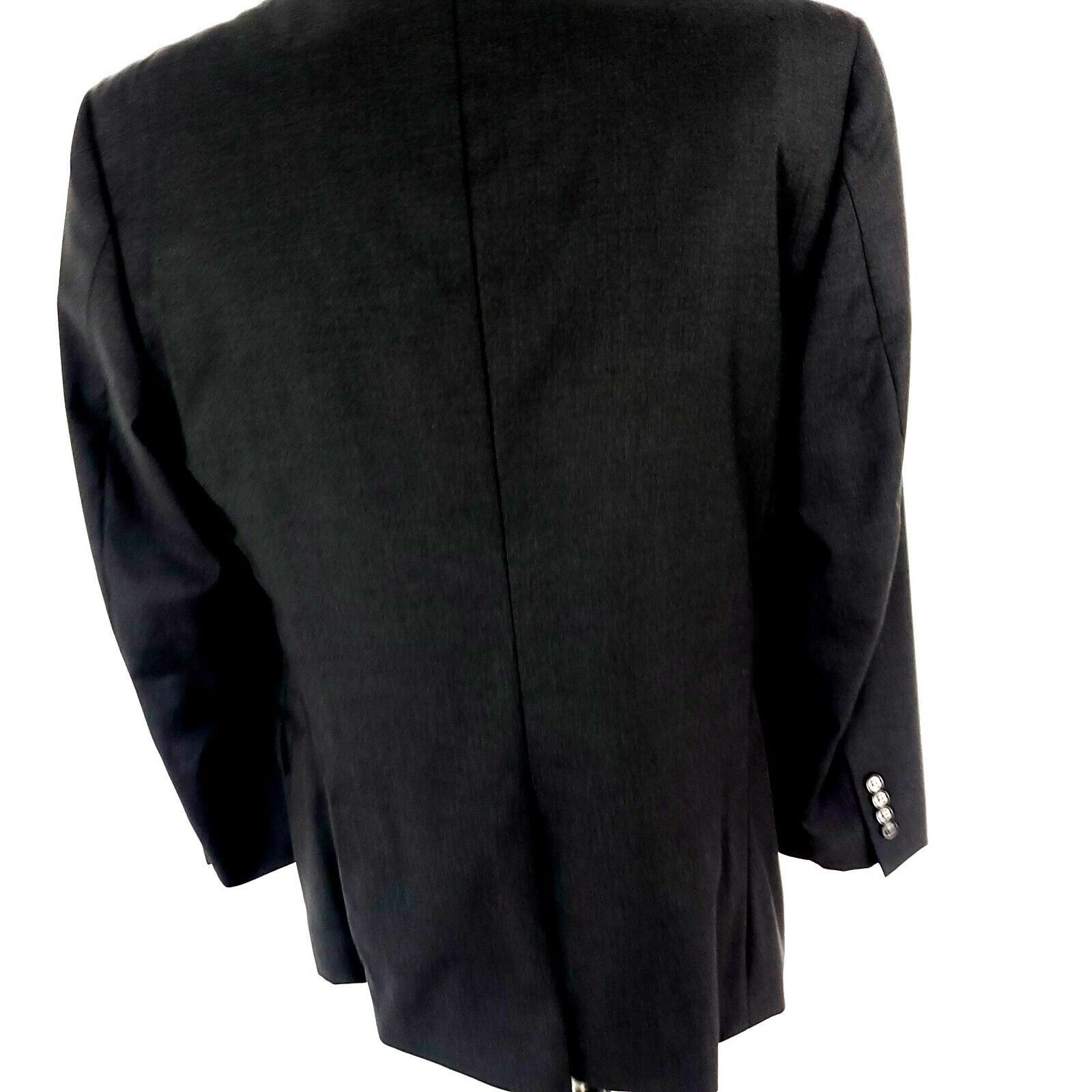 Jos. A. Bank Jos A Bank Signature Gold 2 Button Suit Jacket 40R Gray Blaz Size 40R - 6 Thumbnail