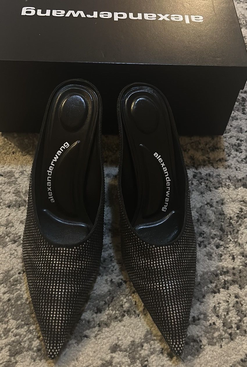 Alexander Wang Alexander Wang Irina Pointed Toe Mule Size US 10 / IT 40 - 3 Thumbnail