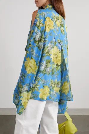 Acne Studios o1y0725 Floral Shirt in Multicolor Size XS / US 0-2 / IT 36-38 - 4 Thumbnail