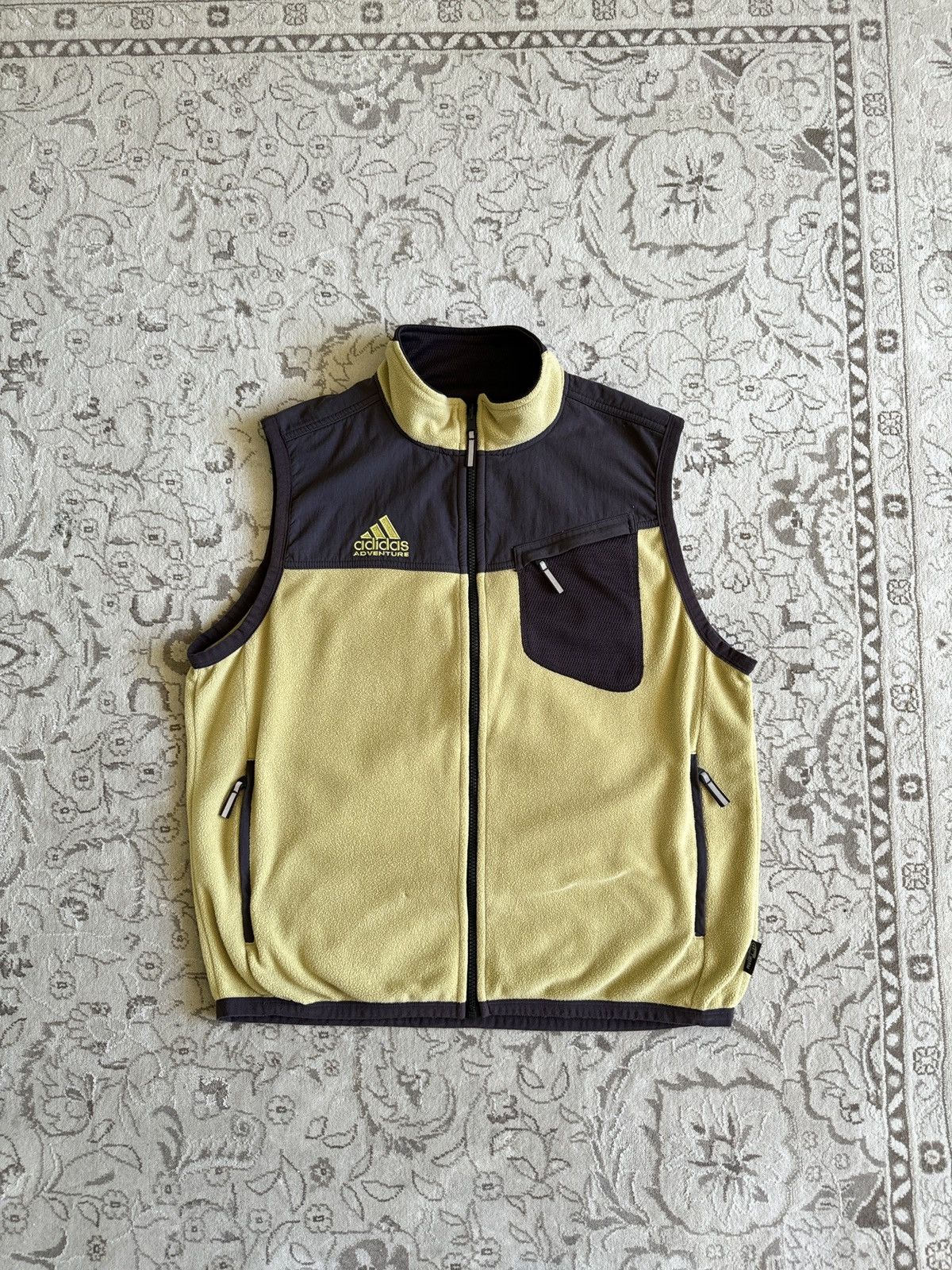 Adidas Vintage 90s Adidas Equipment Adventure Fleece Vest Gorpcore Size US M / EU 48-50 / 2 - 2 Thumbnail