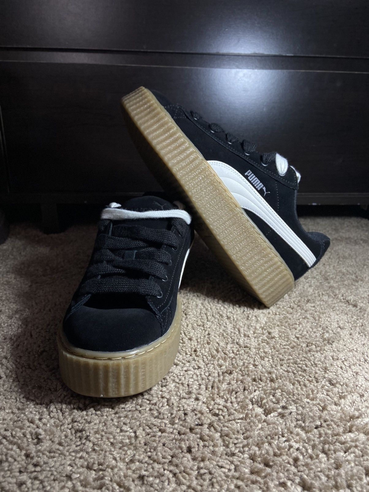 Fenty PUMA x Fenty Creeper Suede Black/Gum - Size 9.5 Size US 9.5 / IT 39.5 - 5 Thumbnail