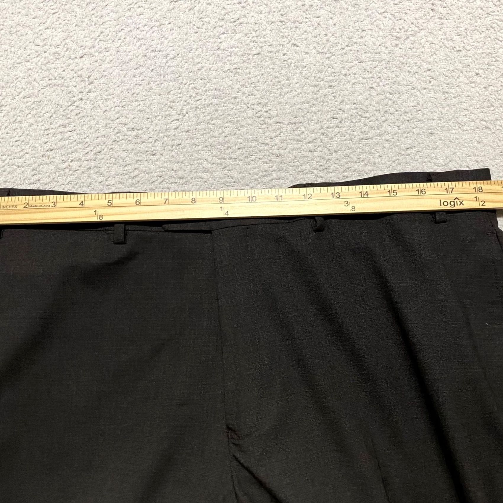 Ralph Lauren Ralph Lauren Mens Dress Pants Gray Straight 38x29 Mid Rise Size US 38 / EU 54 - 7 Thumbnail