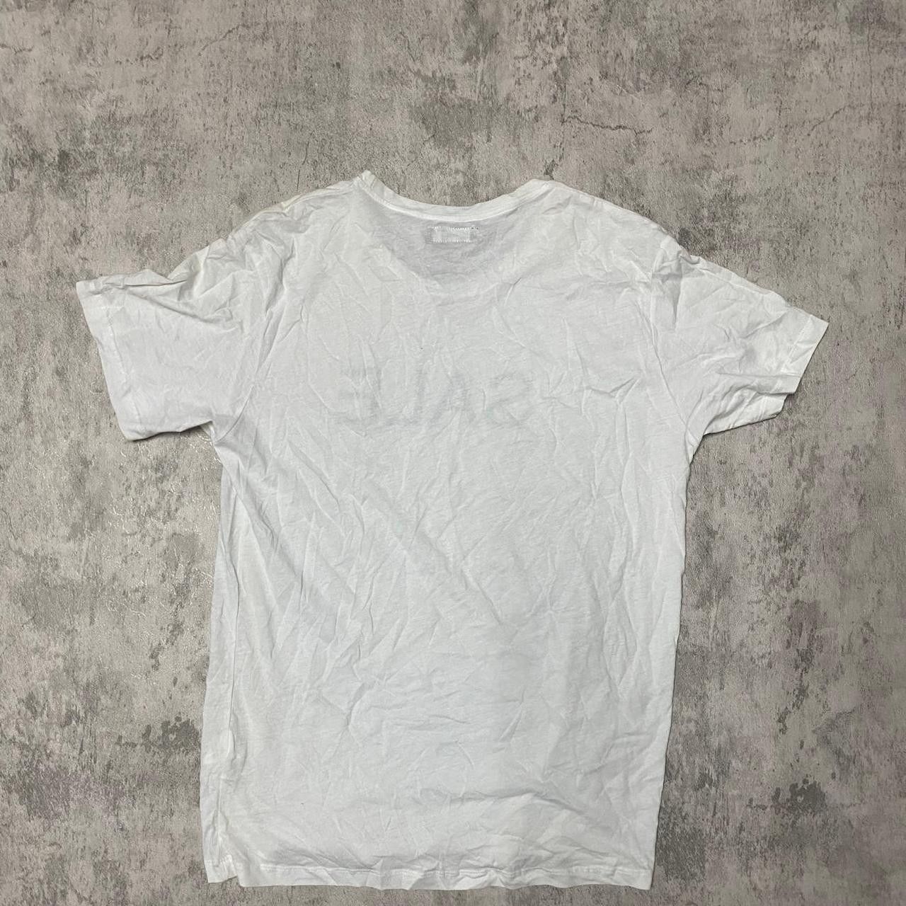 Other White and black cotton t-shirt with a relaxed fit Size US S / EU 44-46 / 1 - 5 Thumbnail