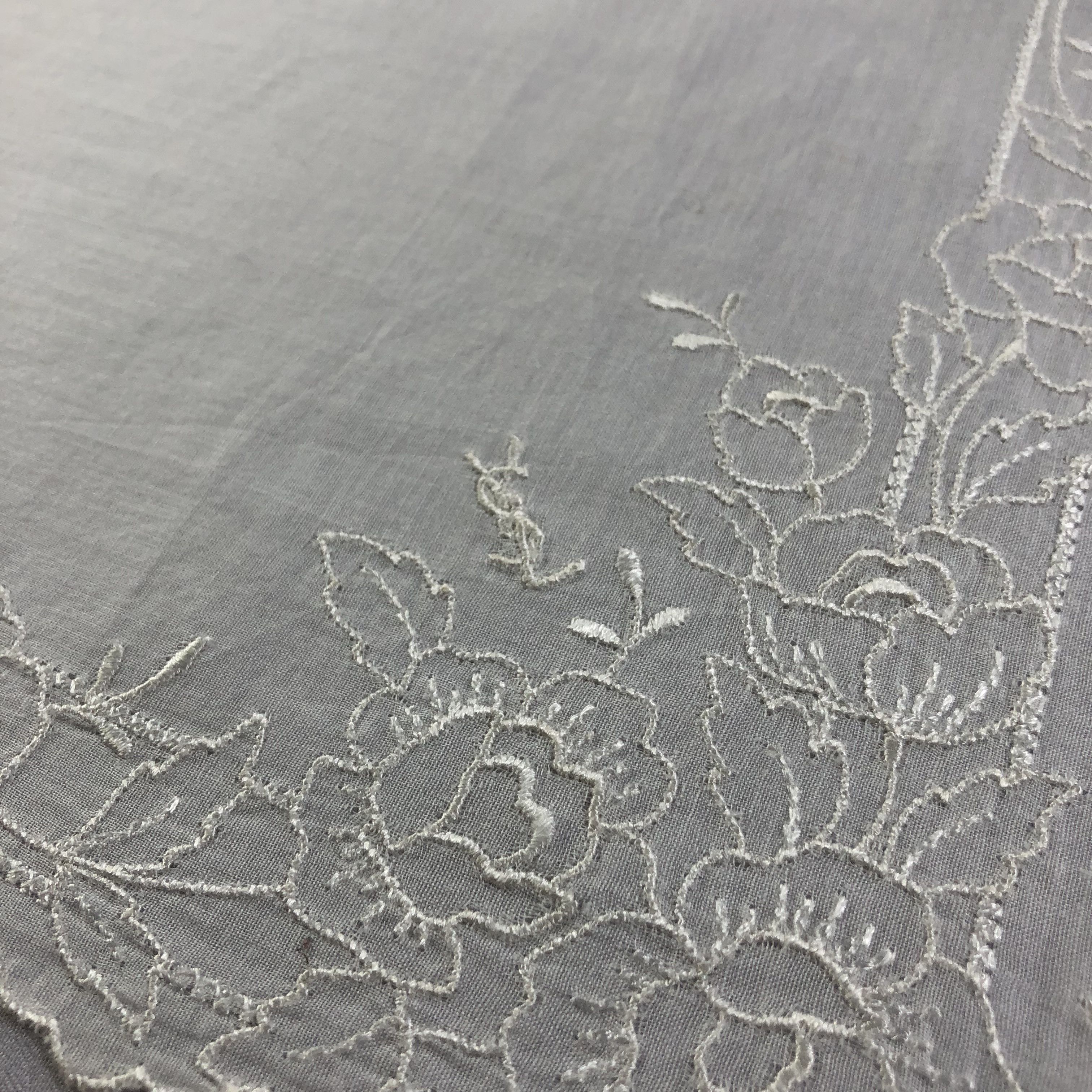 Vintage × Yves Saint Laurent YSL White Handkerchief Neckerchief Bandana H1553 Size ONE SIZE - 4 Thumbnail