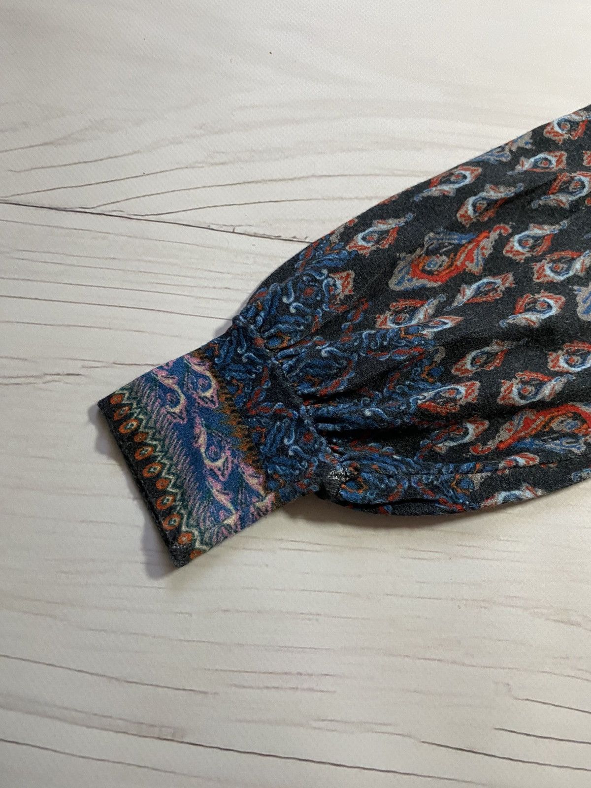 Designer IVKO printed ornament pattern pullover sweater designer Size M / US 6-8 / IT 42-44 - 13 Thumbnail