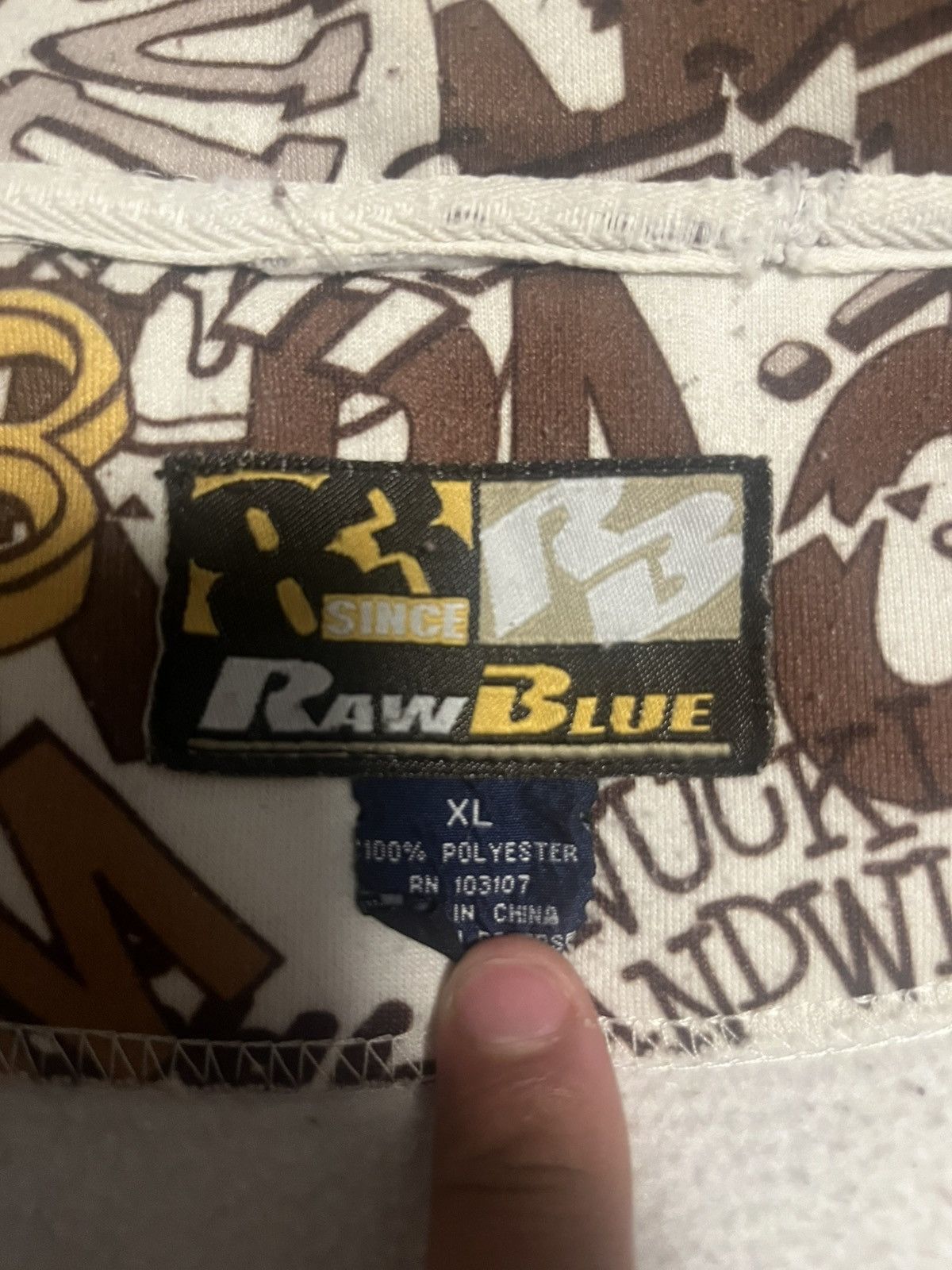Japanese Brand Raw blue hoodie Size US XL / EU 56 / 4 - 2 Thumbnail
