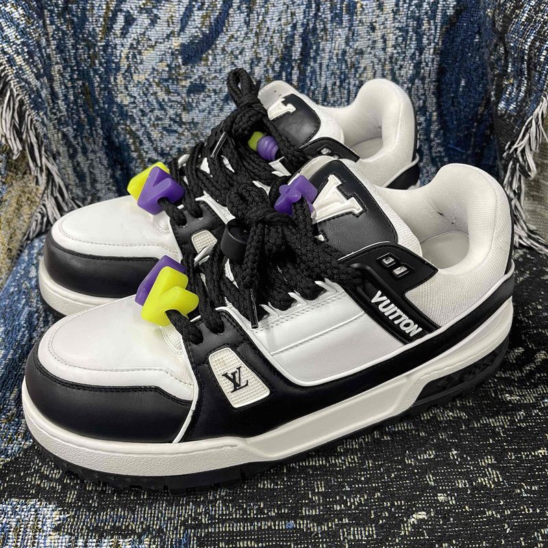 Louis Vuitton Louis Vuitton Trainer Maxi Low Top Sneakers 0079 Size US 9.5 / EU 42-43 - 1 Thumbnail