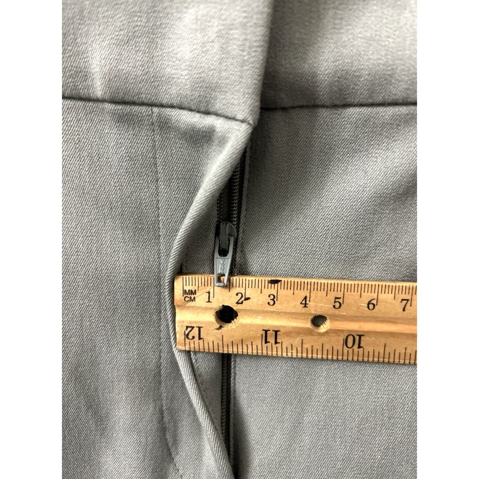 Loft LOFT Outlet Curvy Pants 18 Green Sutton Skinny Ankle Mid Rise Slim Stretch Wrinkle Resistant Zip Button Size 40" / US 18 - 5 Thumbnail
