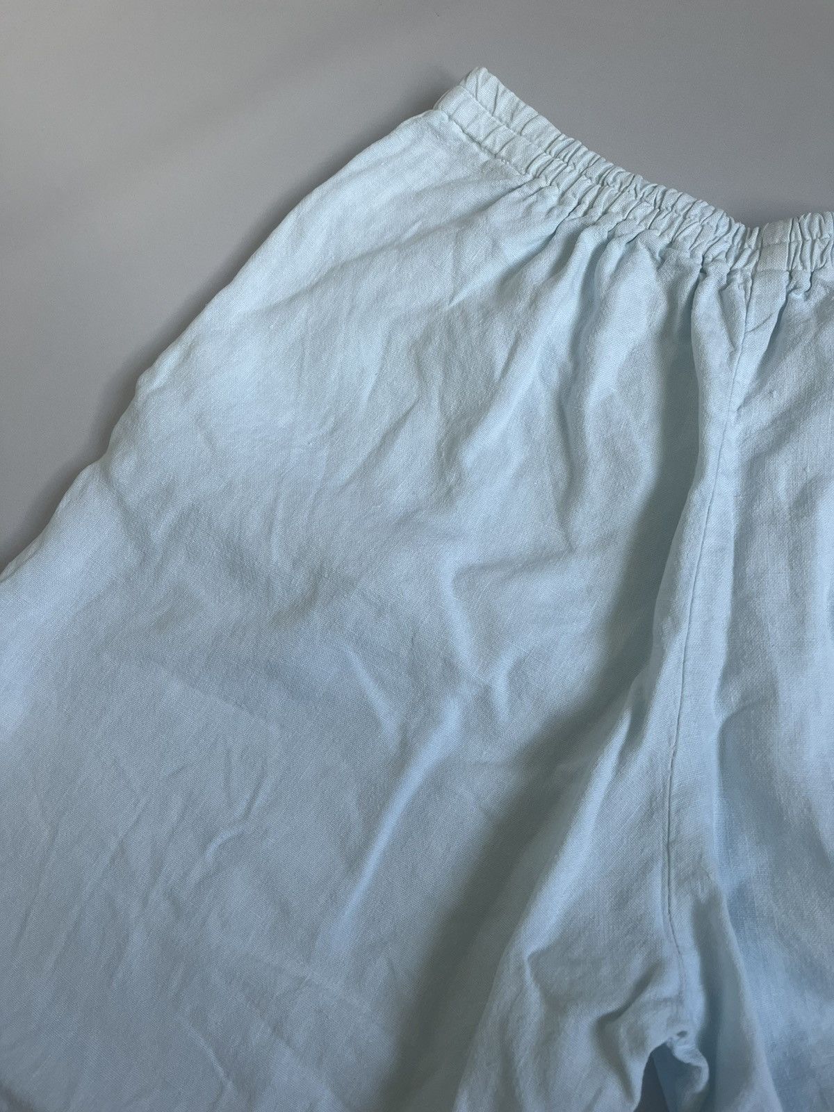 OSKA OSKA Balloon Washed Linen Turquoise Trousers Size 34" / US 12 / IT 48 - 13 Thumbnail