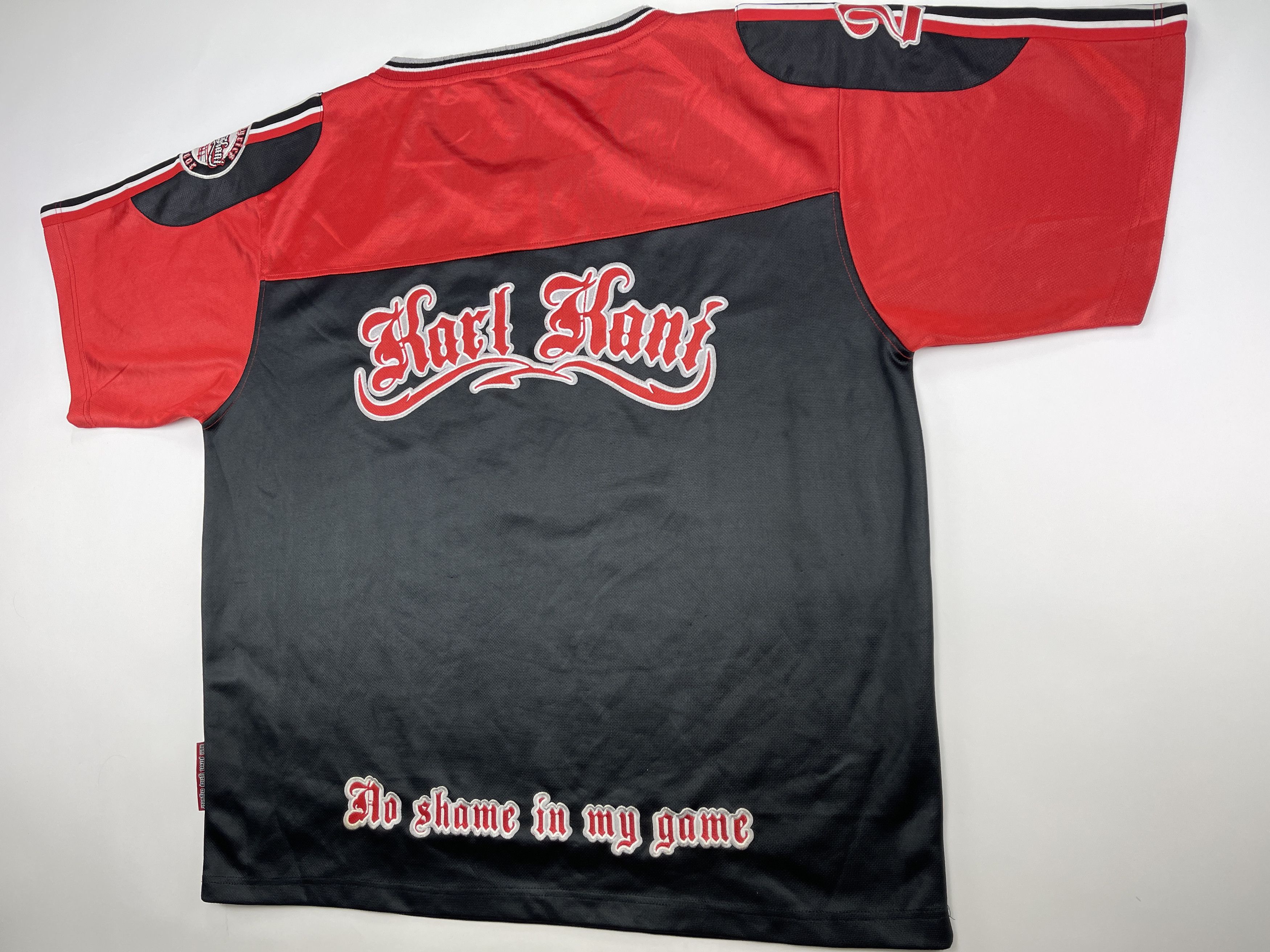 Karl Kani Karl Kani t-shirt, No Shame in My Game vintage 90s 1990s XXL Size US XXL / EU 58 / 5 - 4 Thumbnail