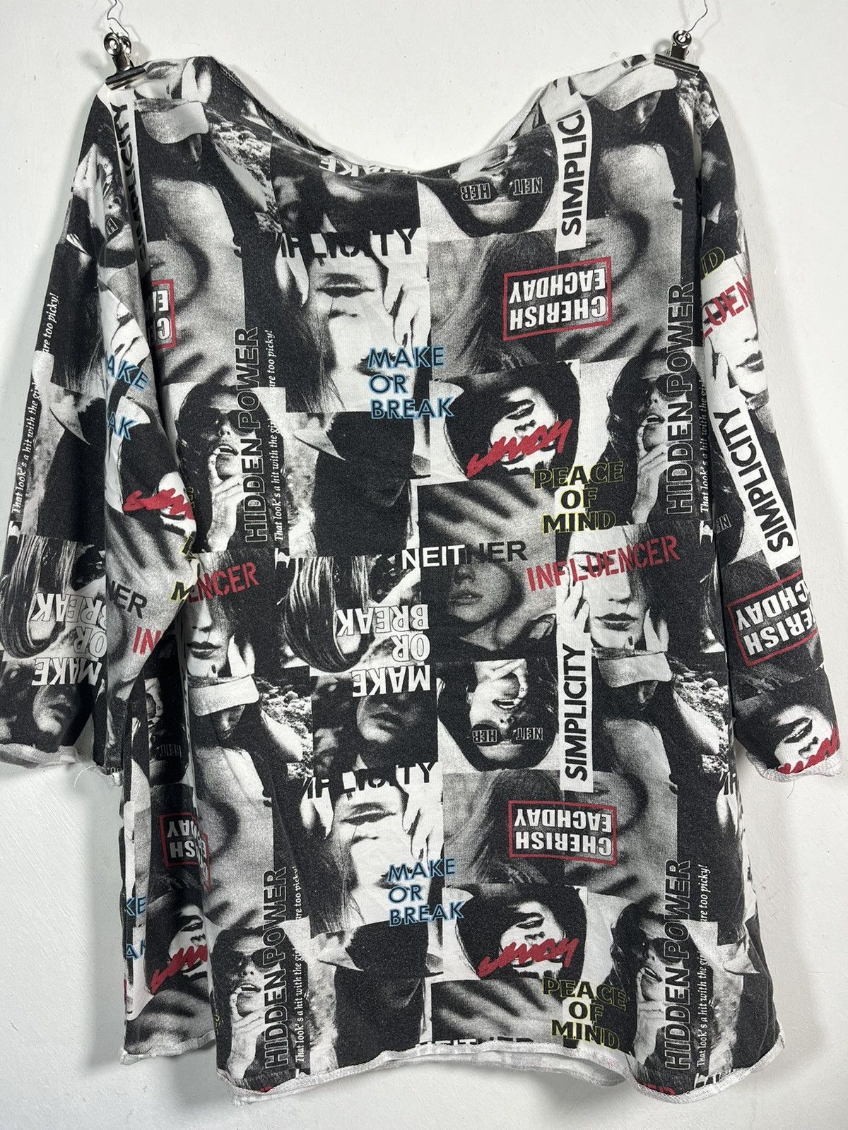 Designer Overprint Browny Vintage Nice Design Size US L / EU 52-54 / 3 - 2 Thumbnail