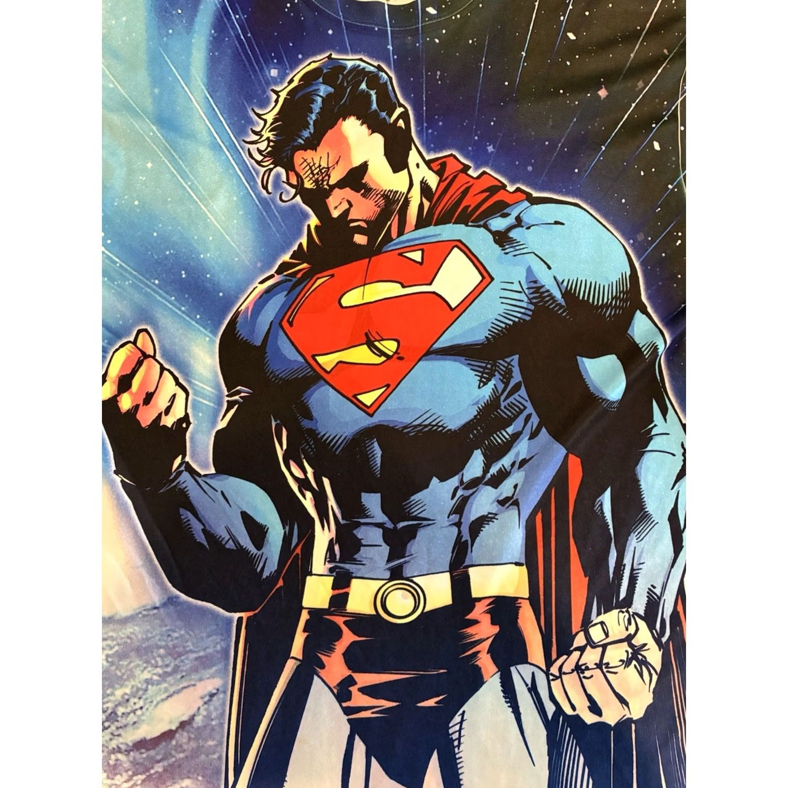 DC Comics Superman All Over Print T Shirt Size S Small DC Comics Graphic Tee Men Cartoon Size US S / EU 44-46 / 1 - 2 Thumbnail